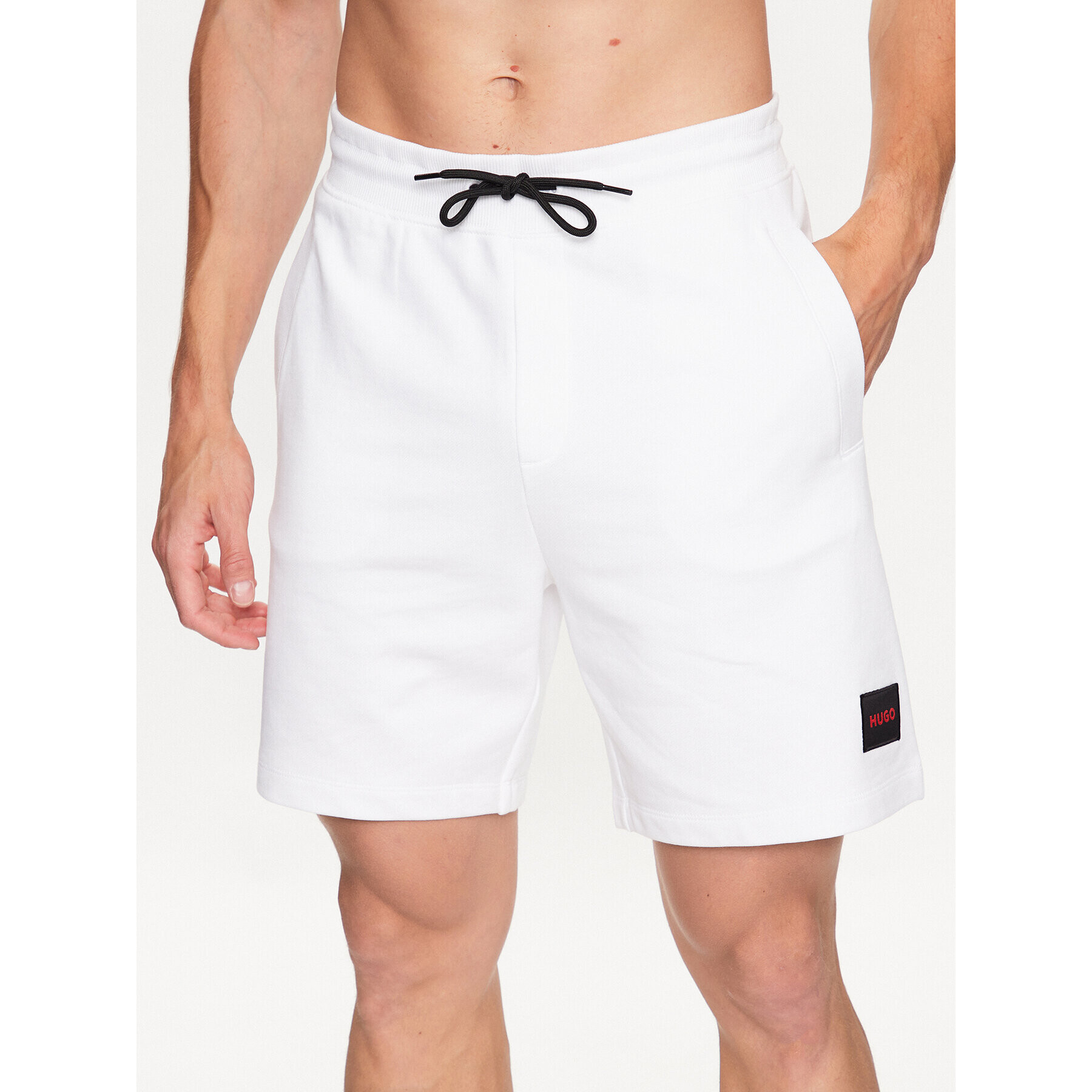 Hugo Спортни шорти 50466196 Бял Regular Fit - Pepit.bg