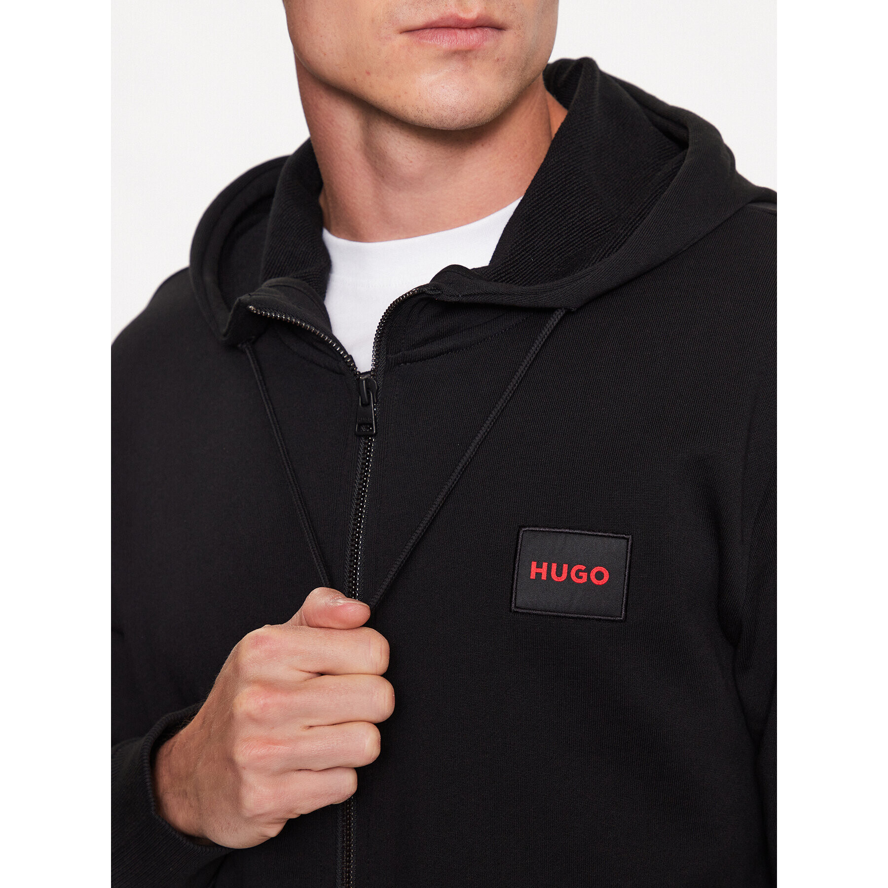 Hugo Суитшърт 50447972 Черен Regular Fit - Pepit.bg