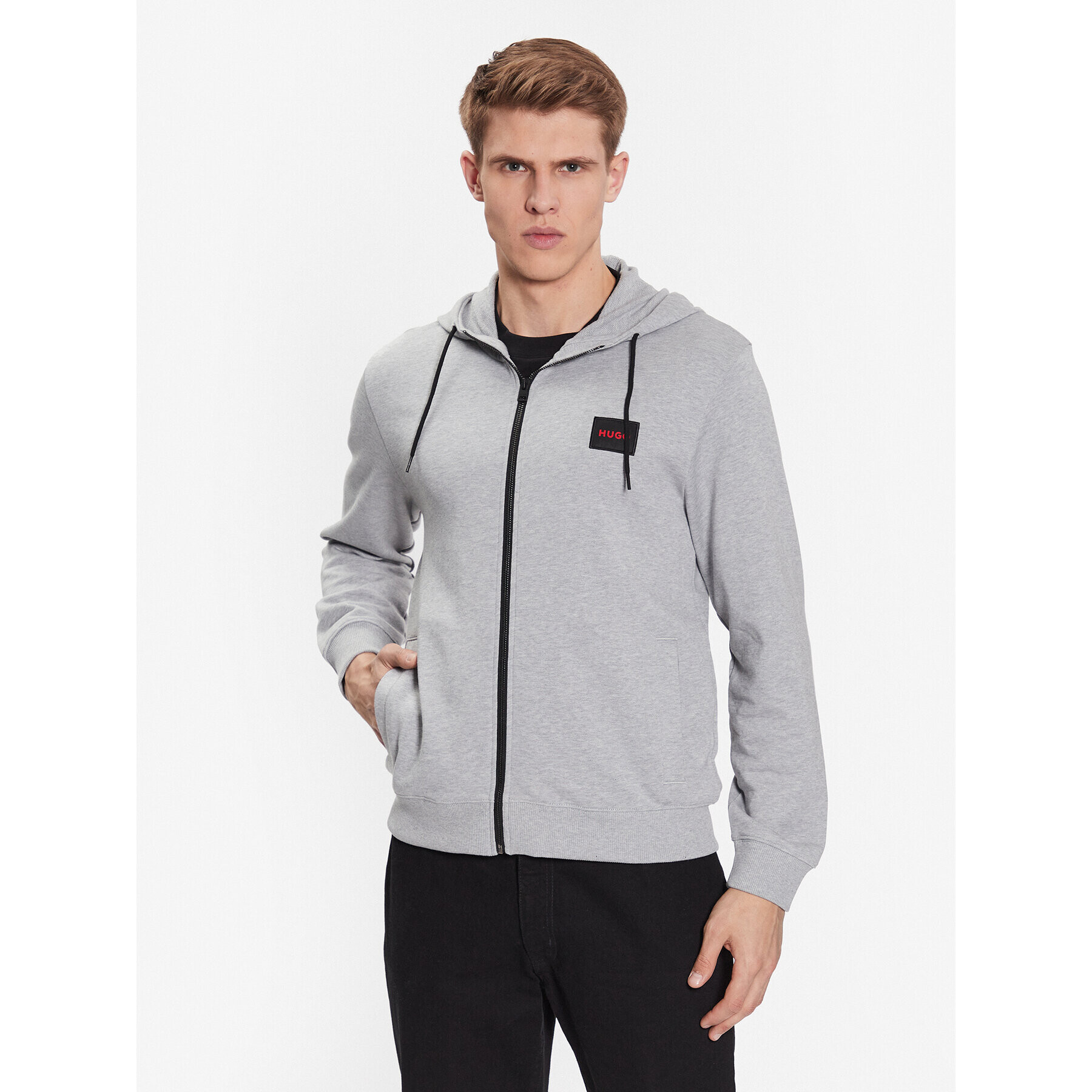 Hugo Суитшърт Daple212 50447972 Сив Regular Fit - Pepit.bg