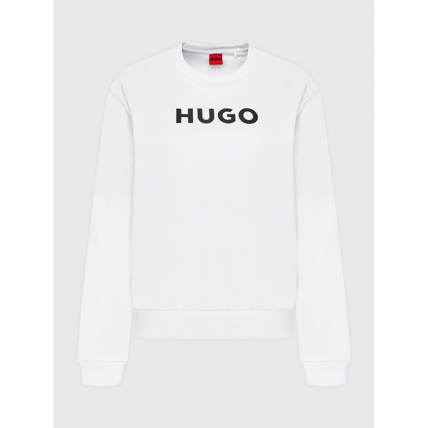 Hugo Суитшърт 50470571 Бял Regular Fit - Pepit.bg