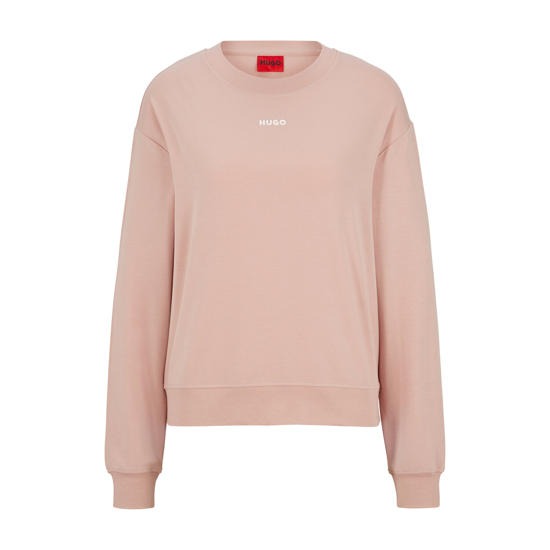 Hugo Суитшърт 50480539 Розов Relaxed Fit - Pepit.bg