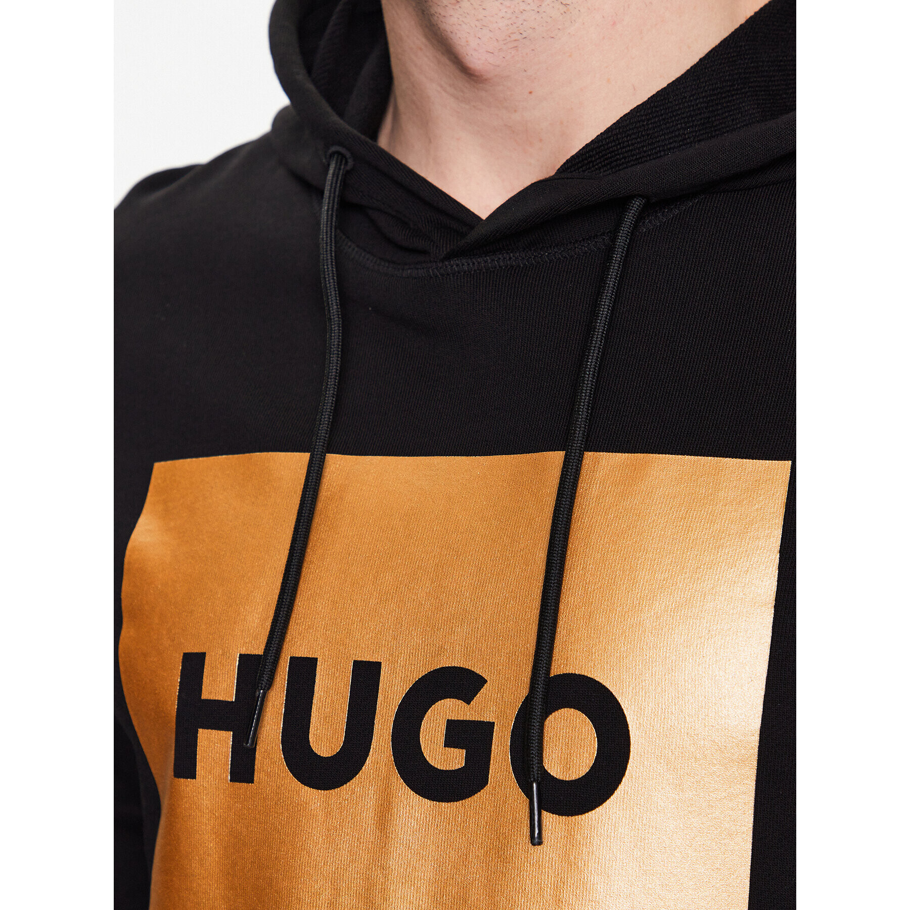 Hugo Суитшърт 50484743 Черен Regular Fit - Pepit.bg