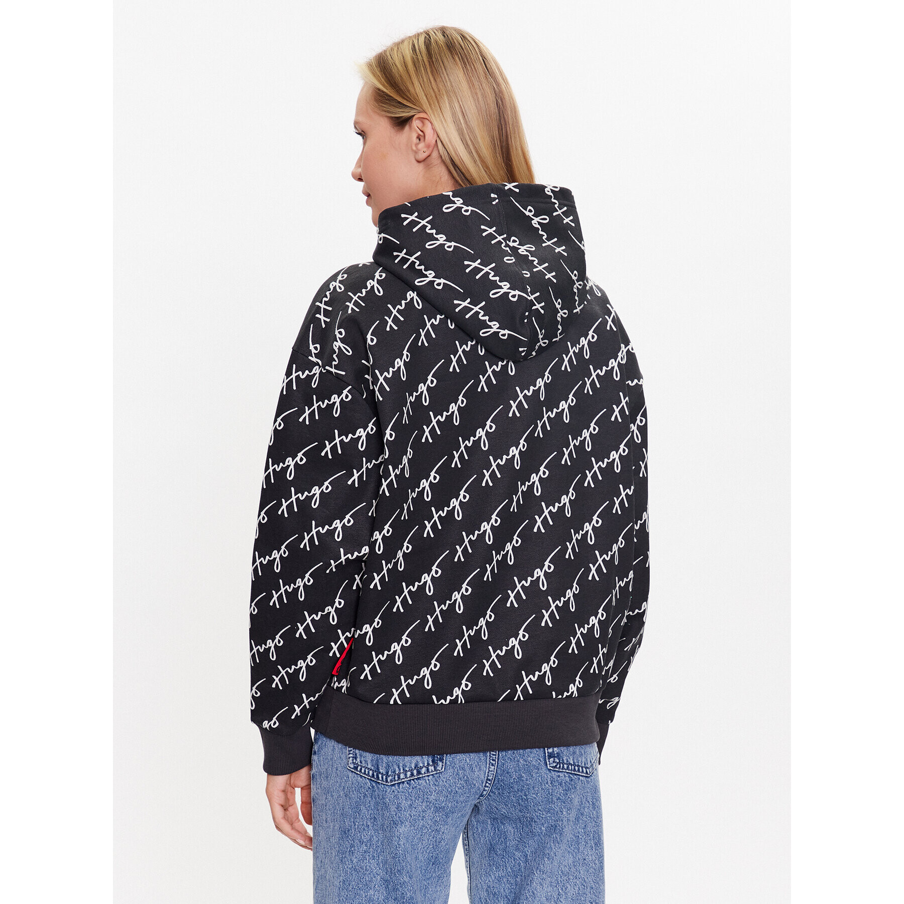 Hugo Суитшърт Relaxed Hoodie 2 50489131 Черен Regular Fit - Pepit.bg