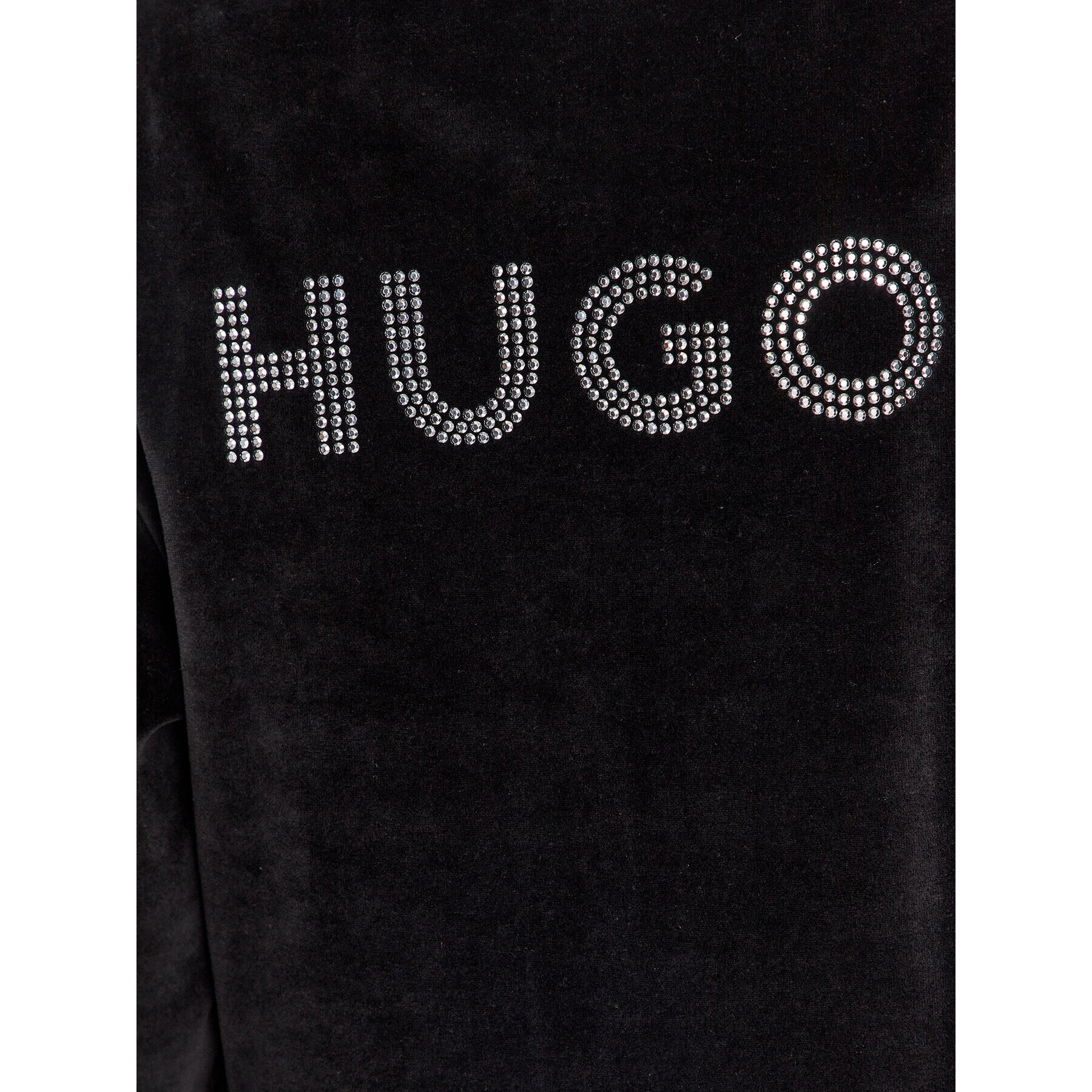 Hugo Суитшърт 50490607 Черен Relaxed Fit - Pepit.bg