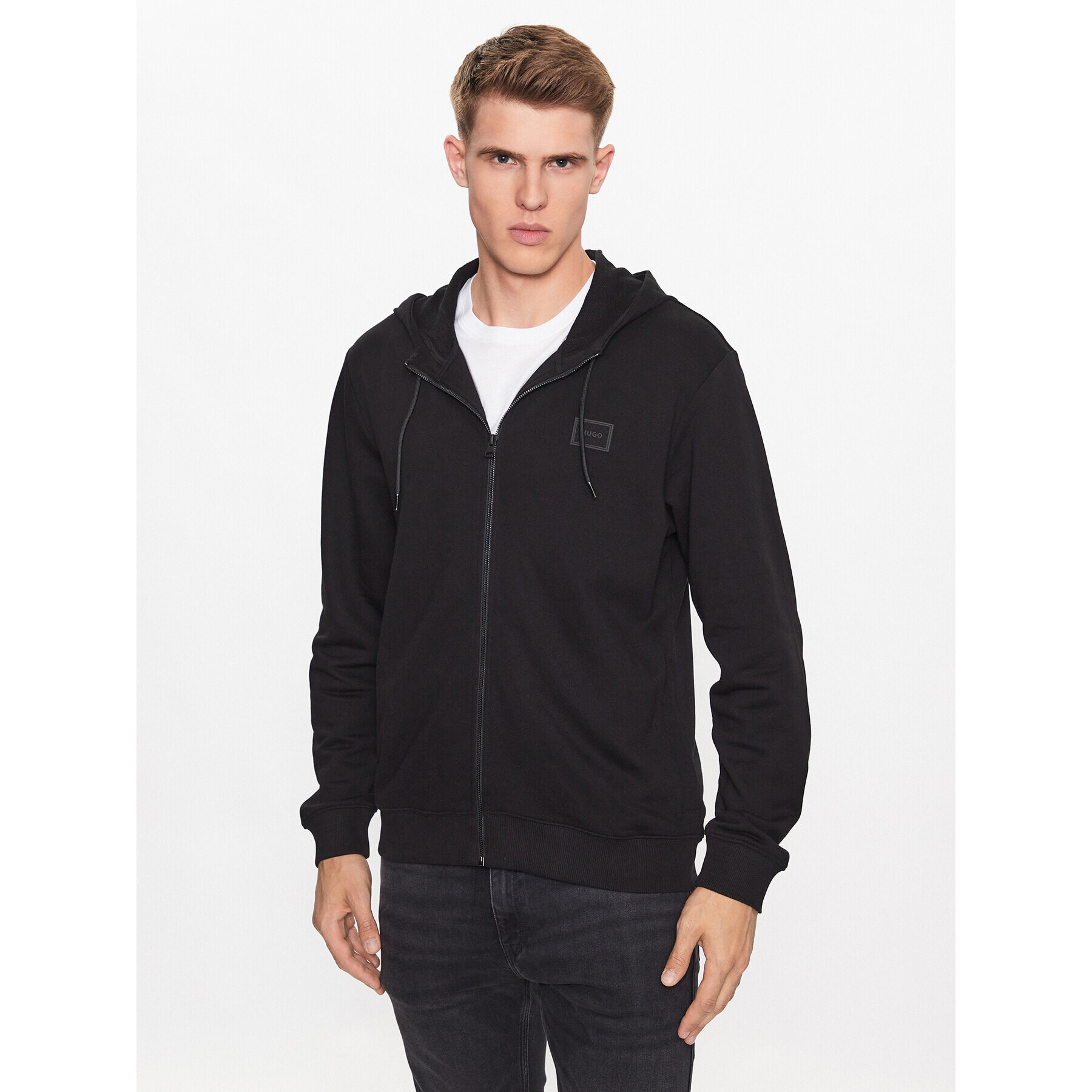 Hugo Суитшърт 50495678 Черен Regular Fit - Pepit.bg