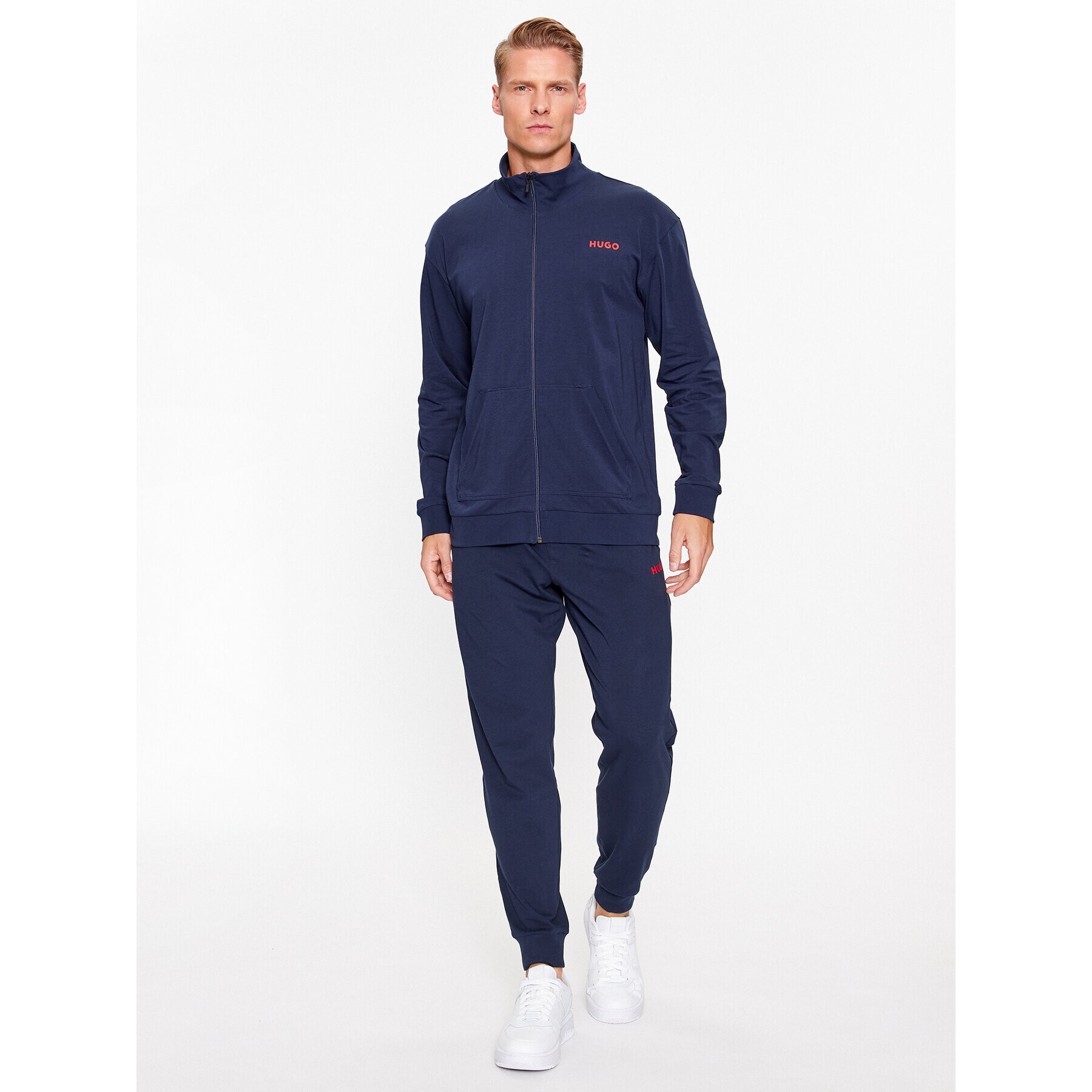 Hugo Суитшърт 50505128 Тъмносин Regular Fit - Pepit.bg