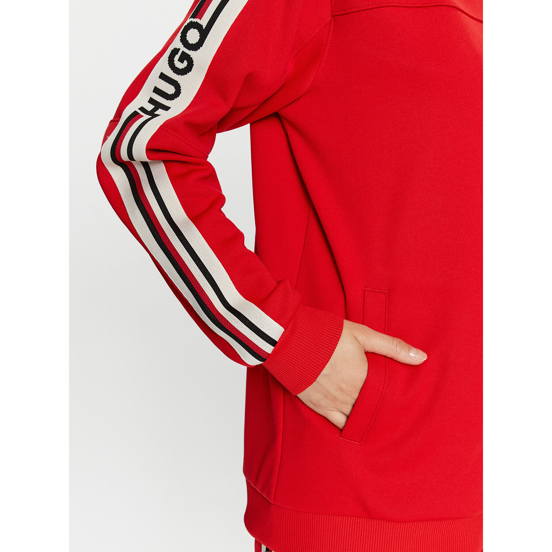 Hugo Суитшърт Danbury 50492829 Червен Regular Fit - Pepit.bg