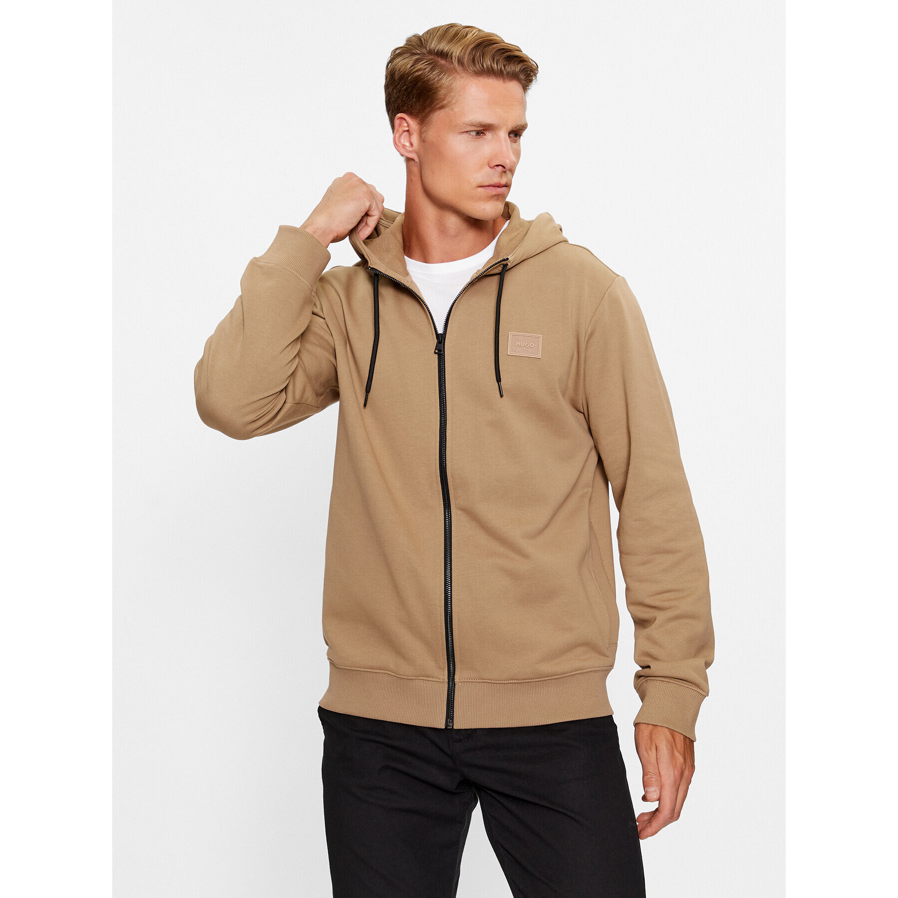 Hugo Суитшърт Daple_C 50495678 Кафяв Regular Fit - Pepit.bg