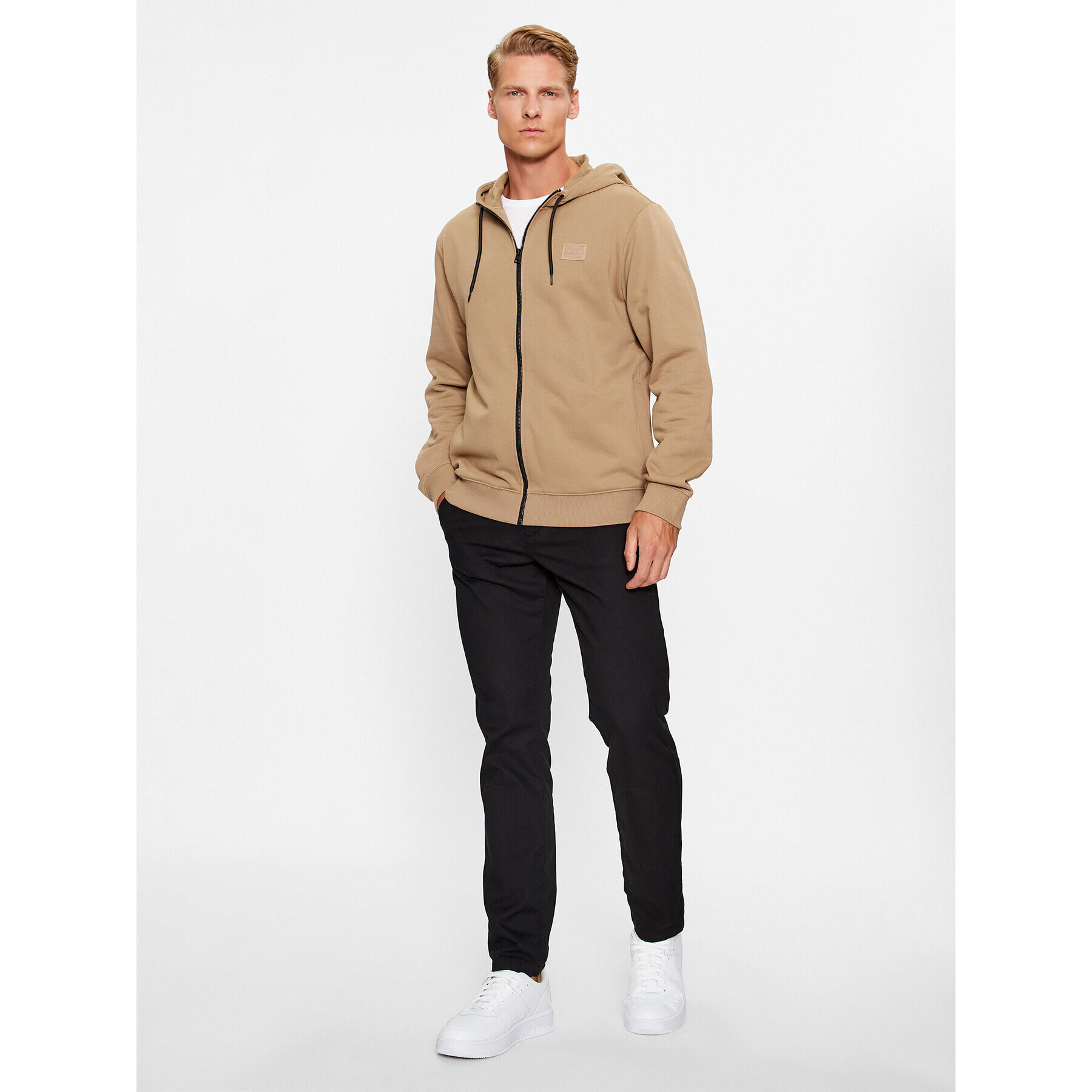 Hugo Суитшърт Daple_C 50495678 Кафяв Regular Fit - Pepit.bg