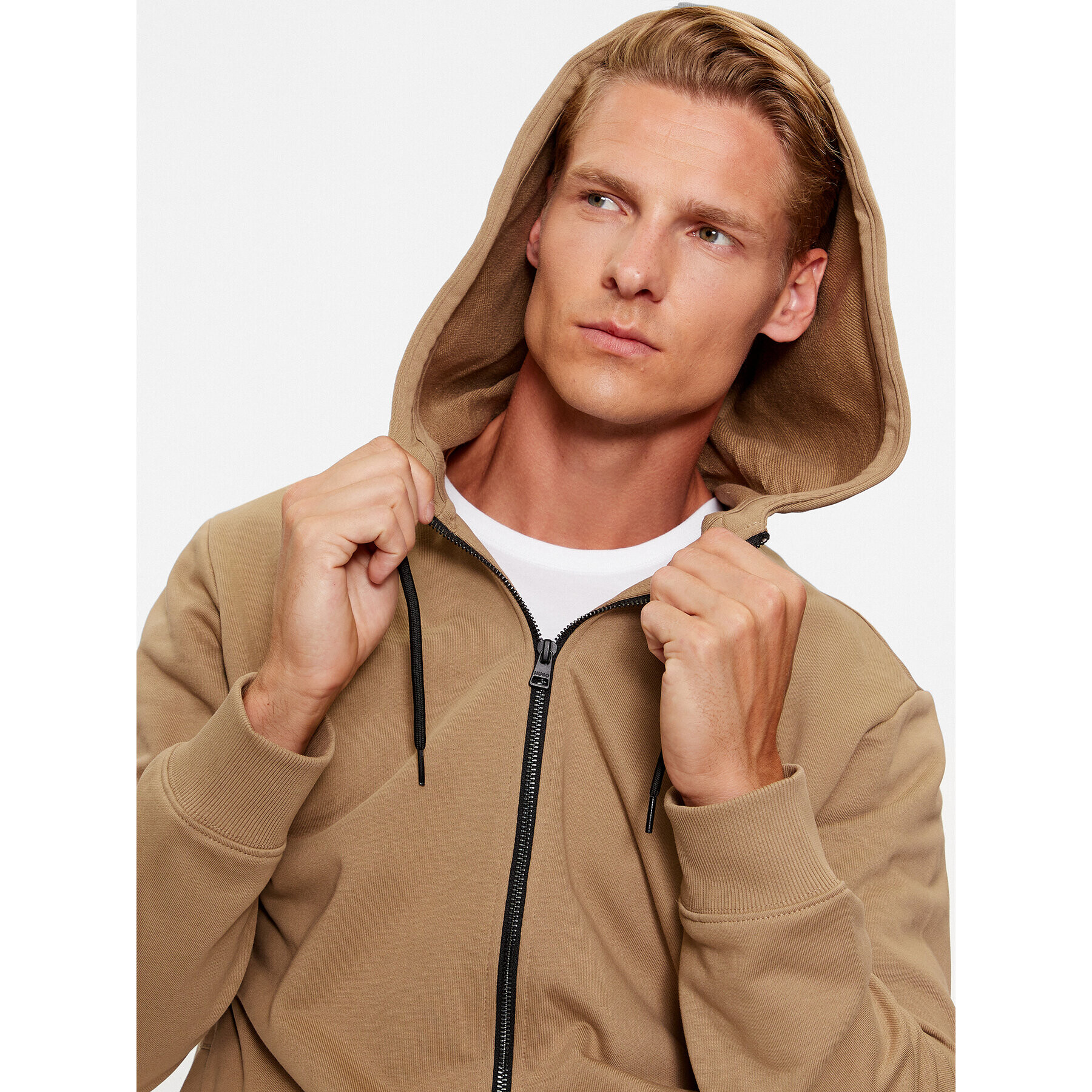 Hugo Суитшърт Daple_C 50495678 Кафяв Regular Fit - Pepit.bg