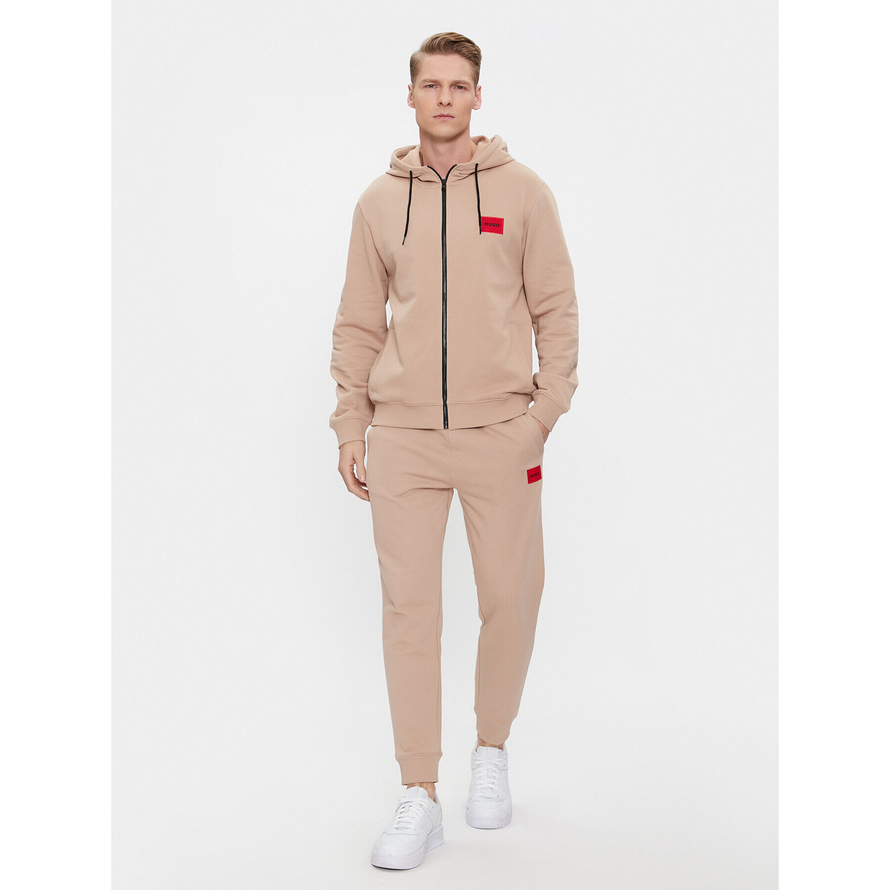 Hugo Суитшърт Daple212 50447972 Бежов Regular Fit - Pepit.bg