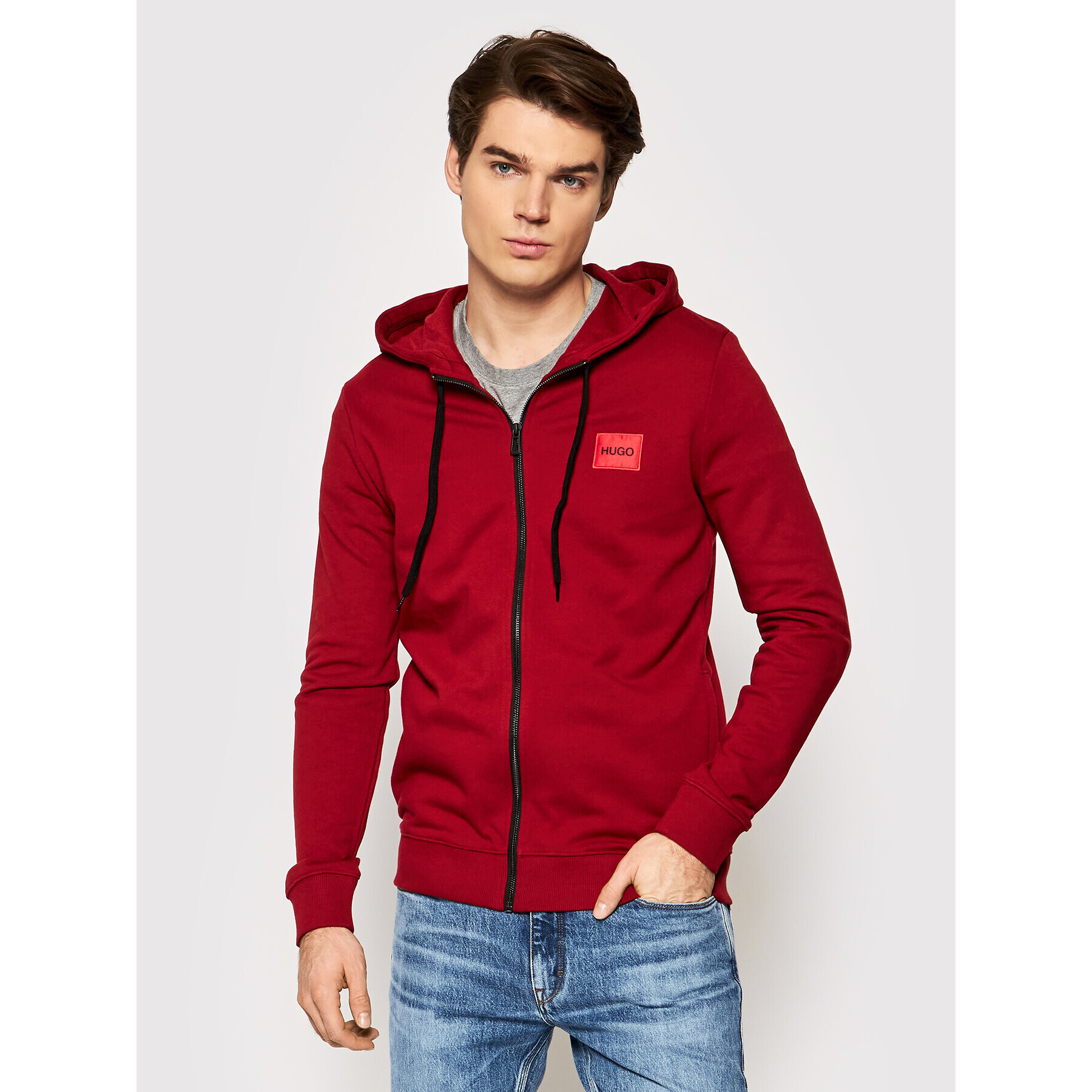 Hugo Суитшърт Daple212 50447972 Червен Regular Fit - Pepit.bg