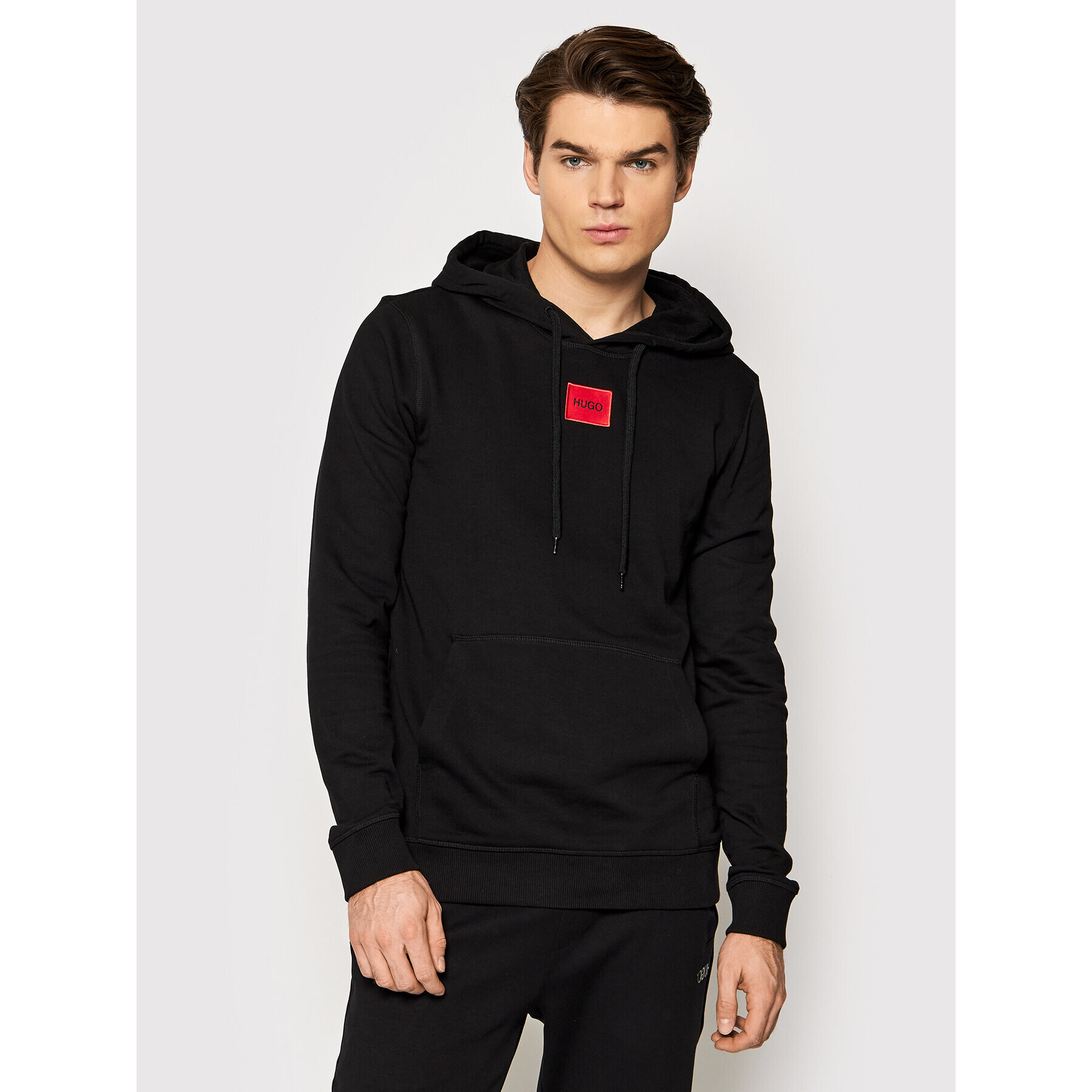 Hugo Суитшърт Daratschl 50458700 Черен Regular Fit - Pepit.bg