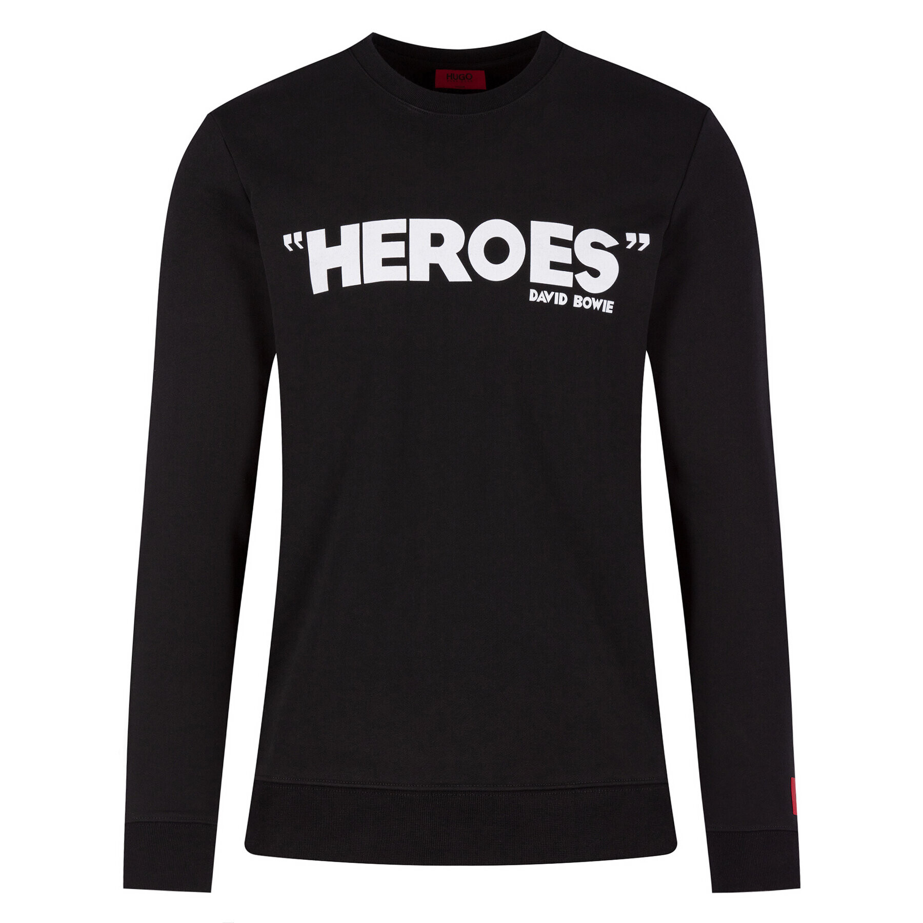 Hugo Суитшърт DAVID BOWIE Deroes 50431093 Черен Regular Fit - Pepit.bg