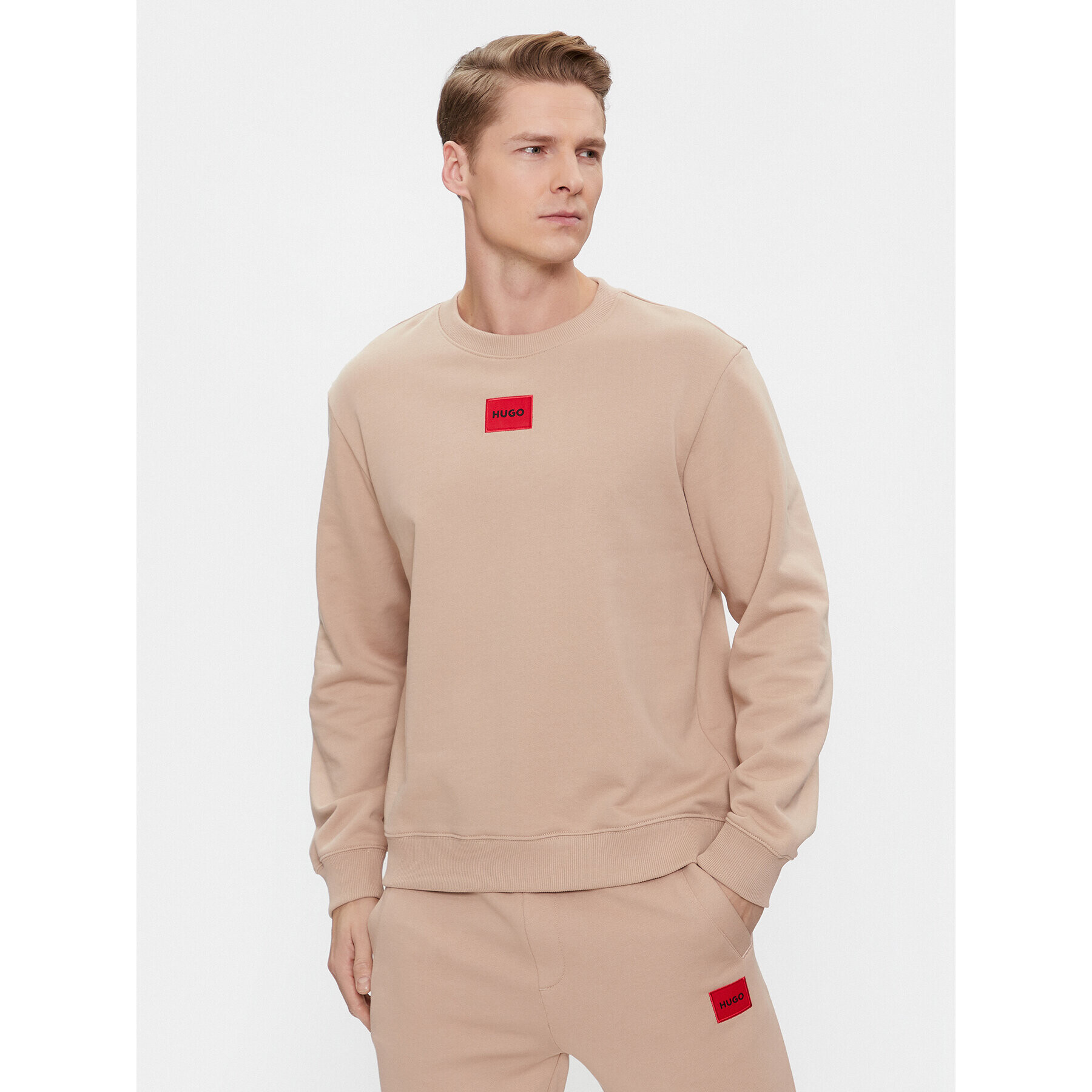 Hugo Суитшърт Diragol212 50447964 Бежов Regular Fit - Pepit.bg