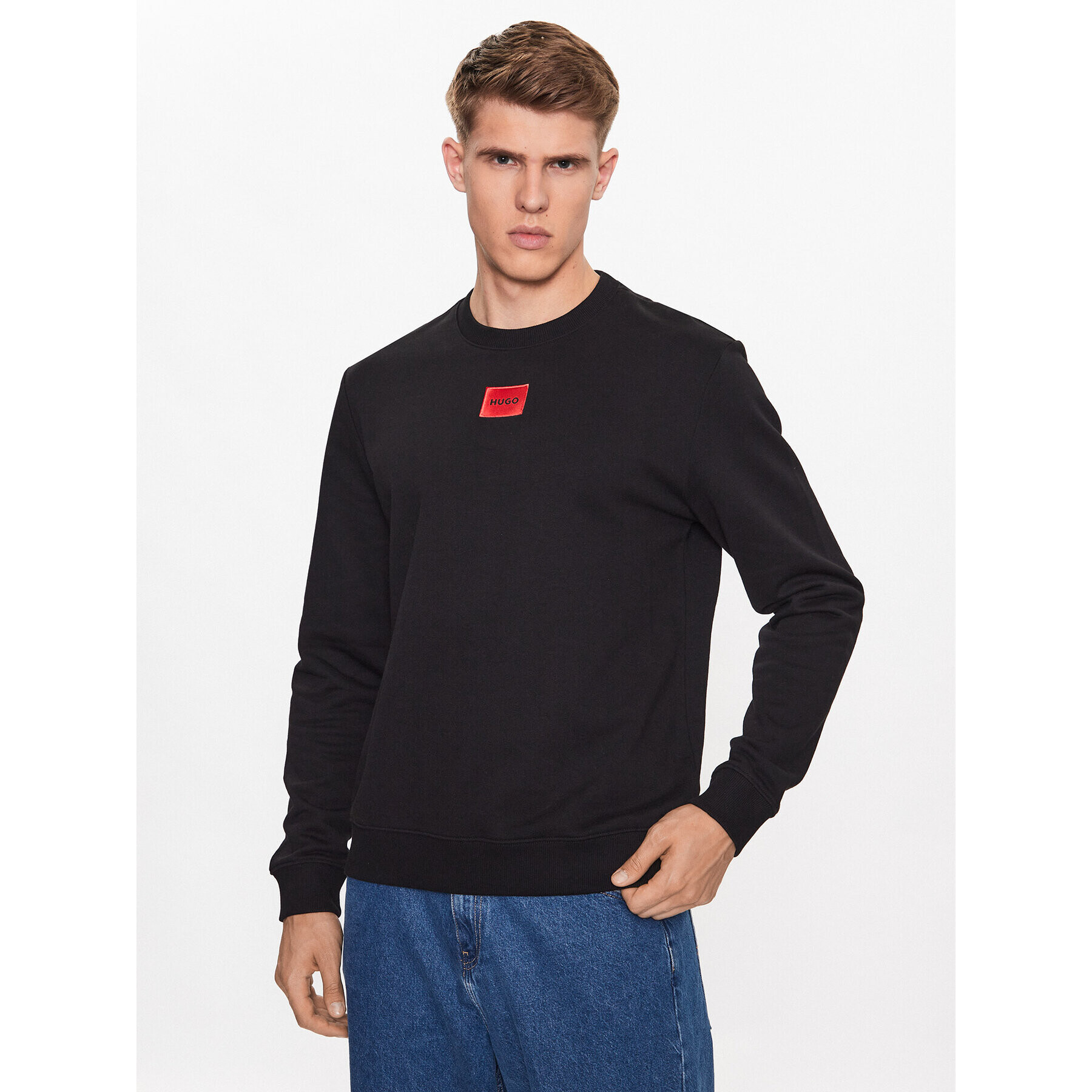 Hugo Суитшърт Diragol212 50447964 Черен Regular Fit - Pepit.bg