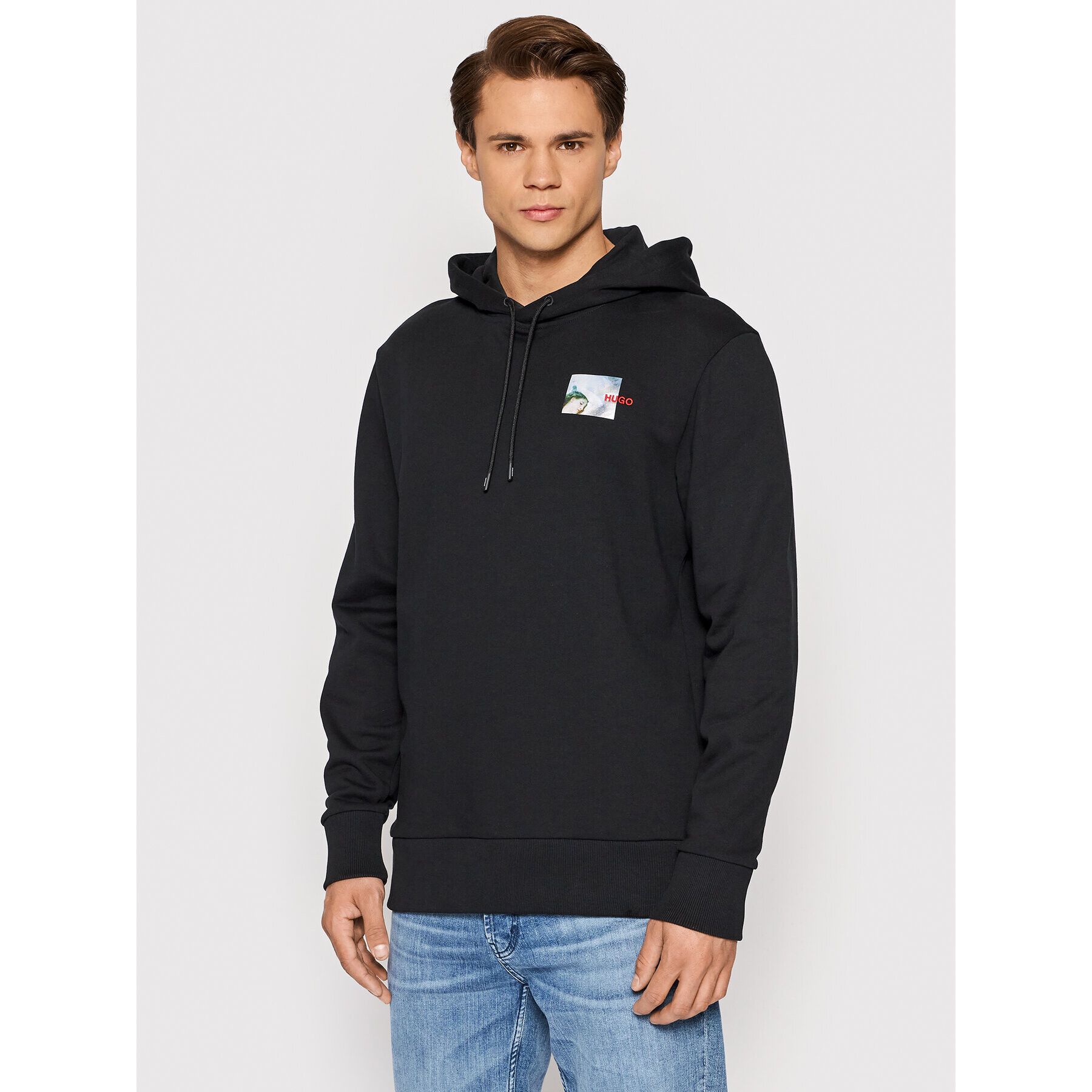 Hugo Суитшърт Dlubdance 50465945 Черен Regular Fit - Pepit.bg