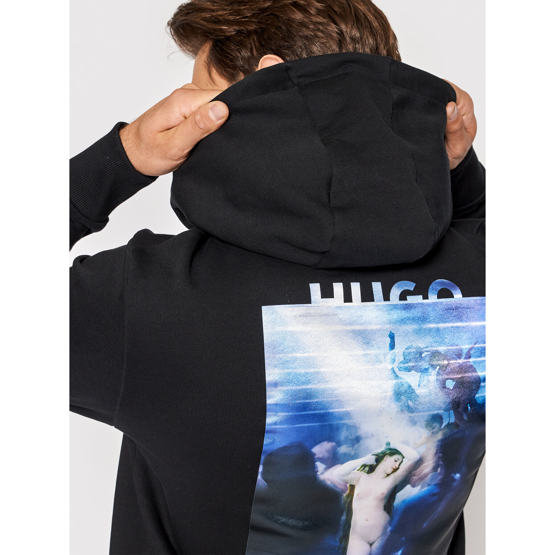 Hugo Суитшърт Dlubdance 50465945 Черен Regular Fit - Pepit.bg