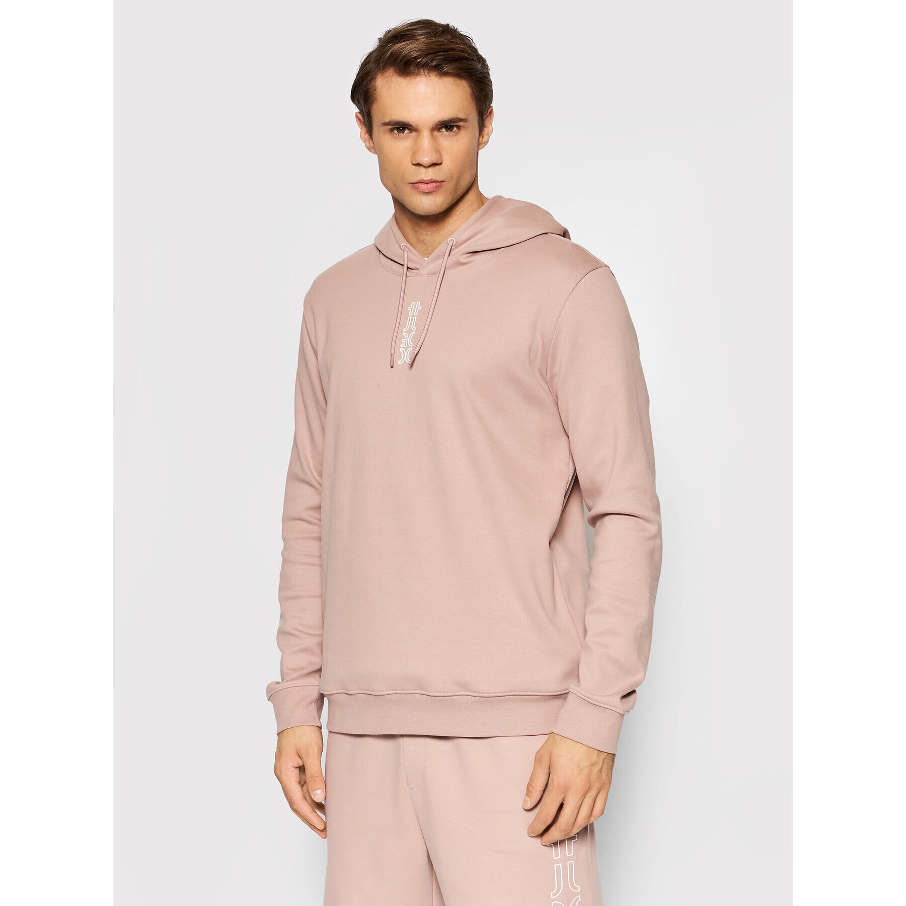 Hugo Суитшърт Dondy213 50458226 Розов Regular Fit - Pepit.bg