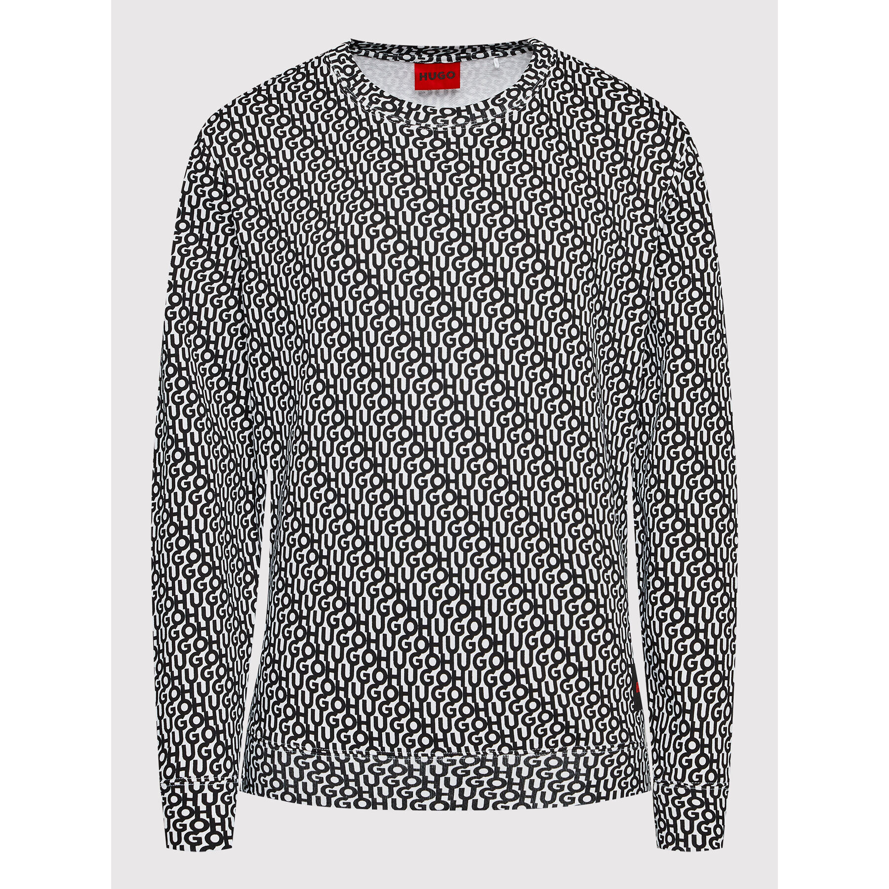 Hugo Суитшърт Donnery 50472771 Черен Regular Fit - Pepit.bg