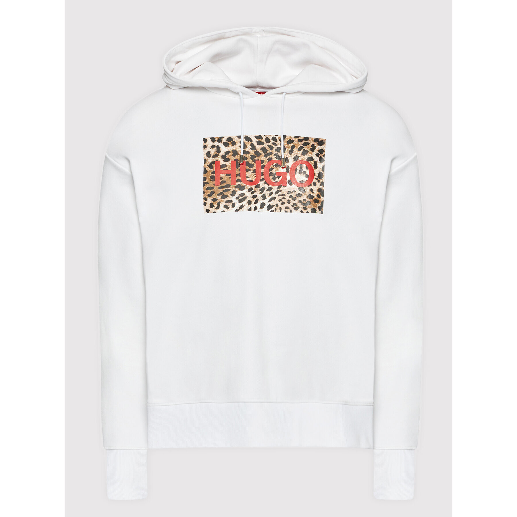 Hugo Суитшърт Dreala 50459306 Бял Relaxed Fit - Pepit.bg