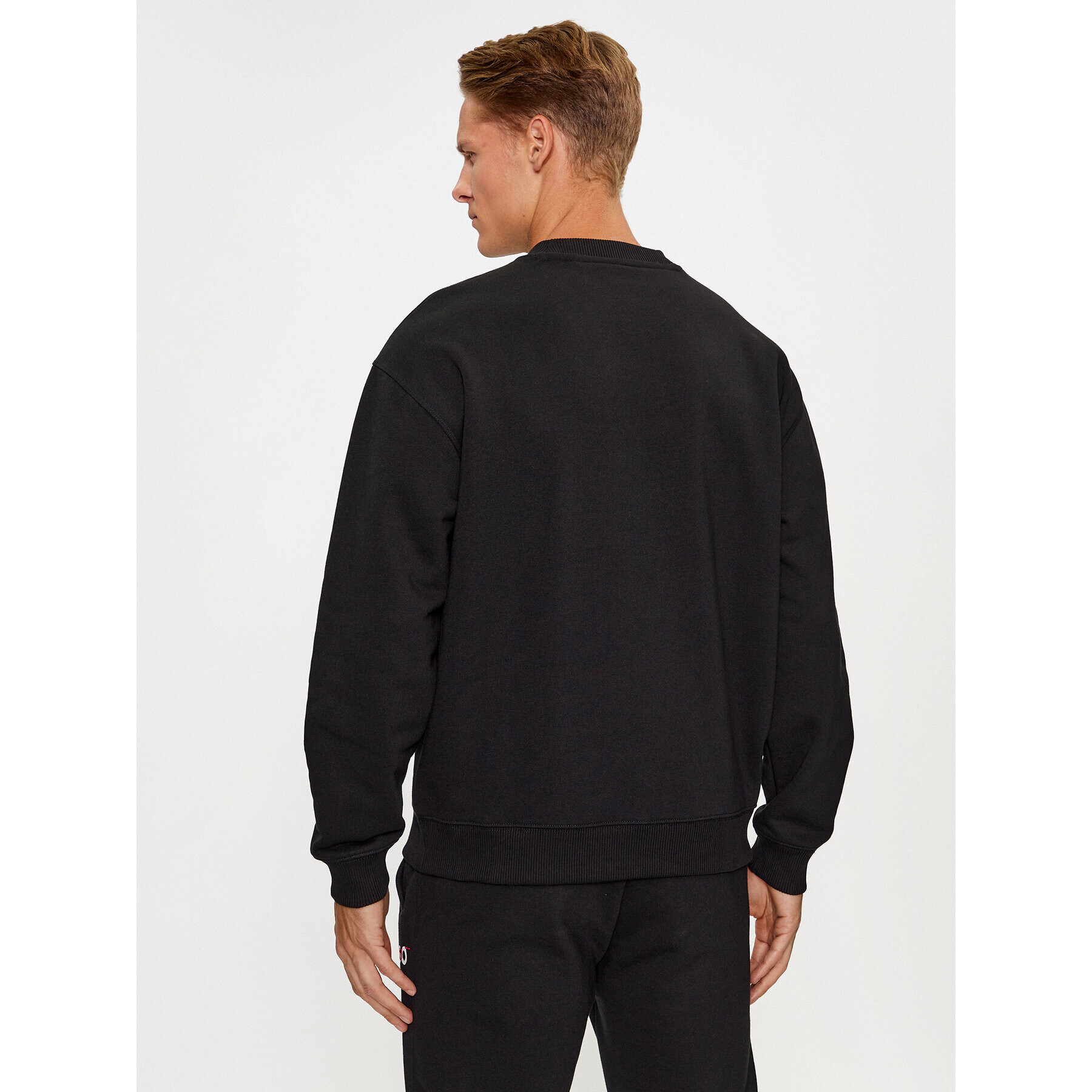 Hugo Суитшърт Droyko 50494558 Черен Relaxed Fit - Pepit.bg