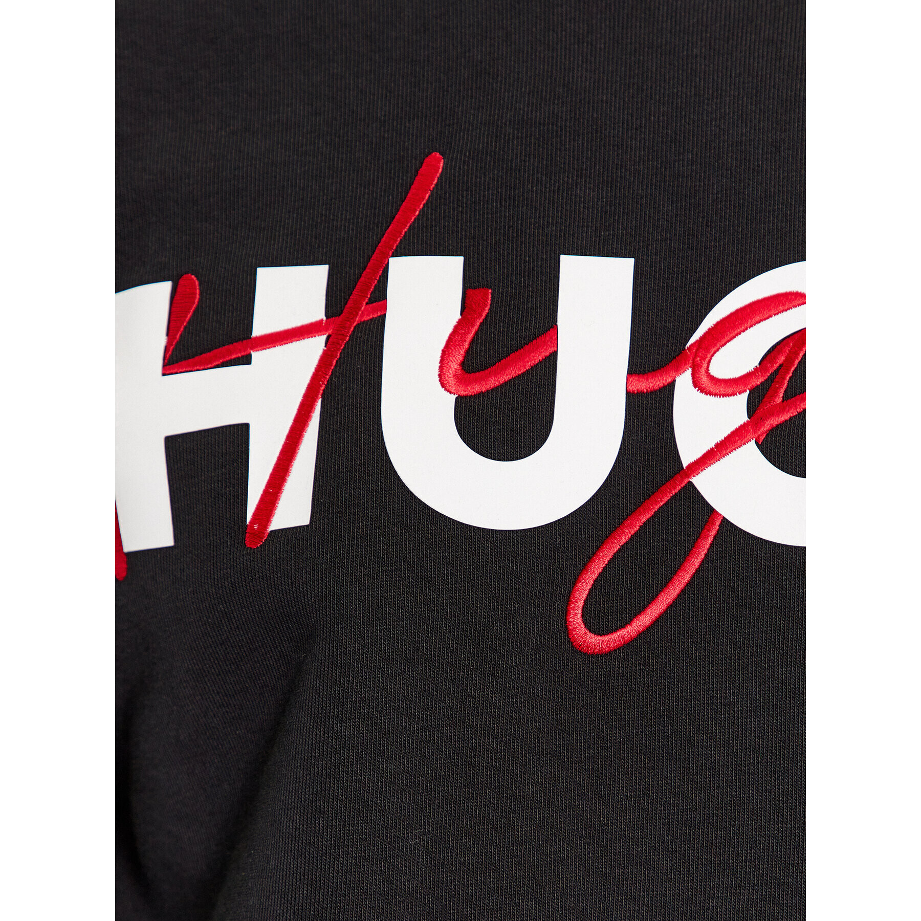 Hugo Суитшърт Droyko 50494558 Черен Relaxed Fit - Pepit.bg