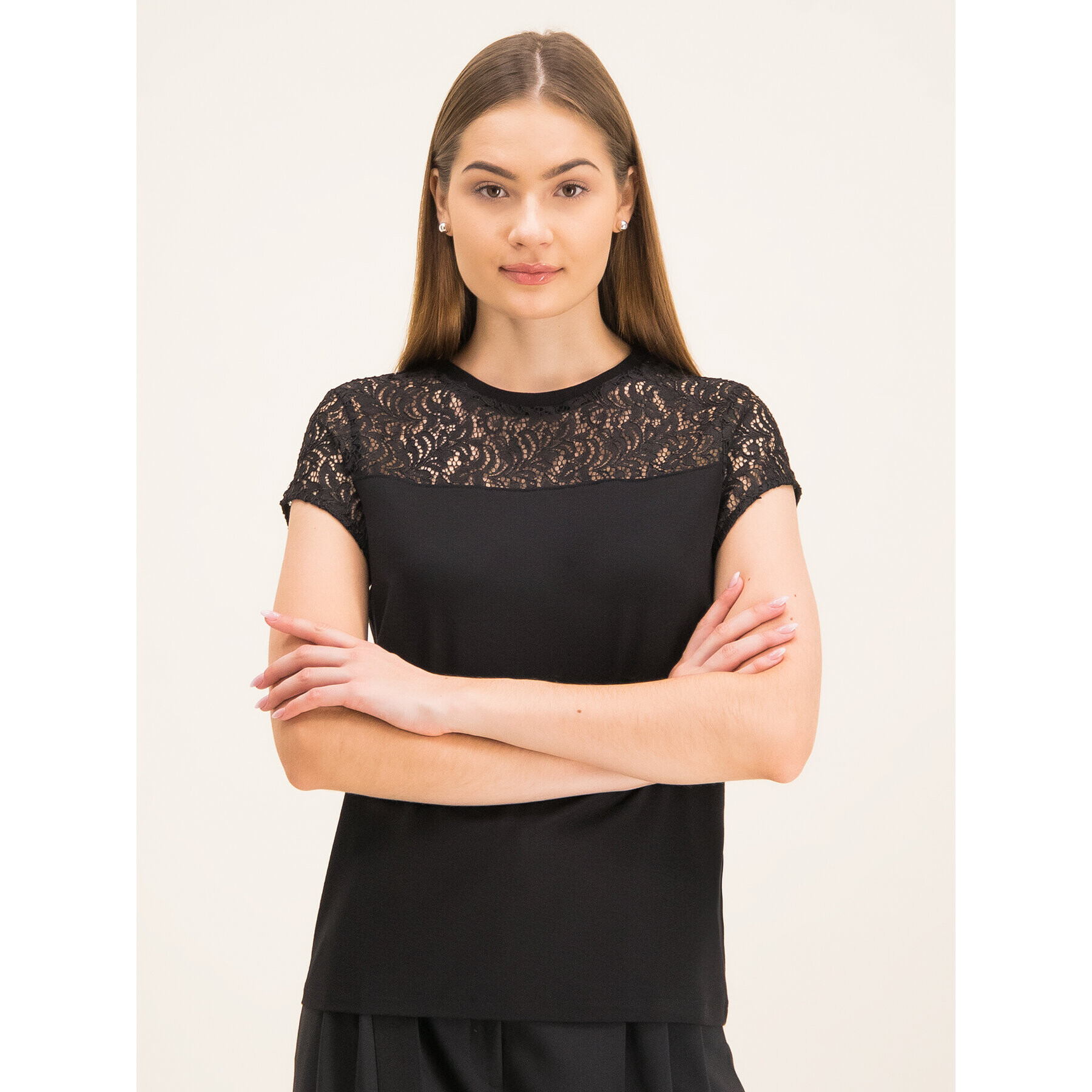 Hugo Суитшърт Dunya 50419790 Черен Regular Fit - Pepit.bg