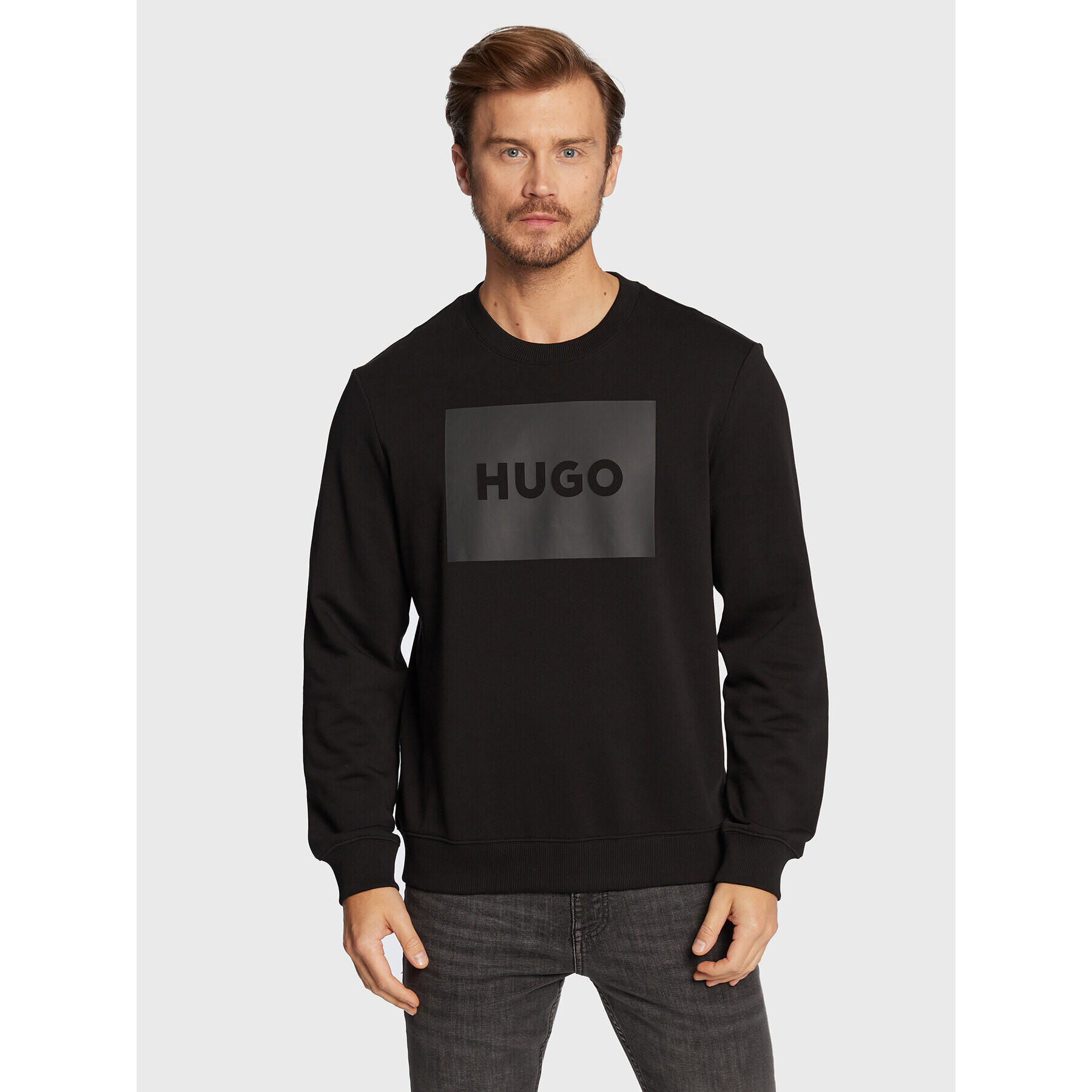 Hugo Суитшърт Duragol222 50467944 Черен Regular Fit - Pepit.bg