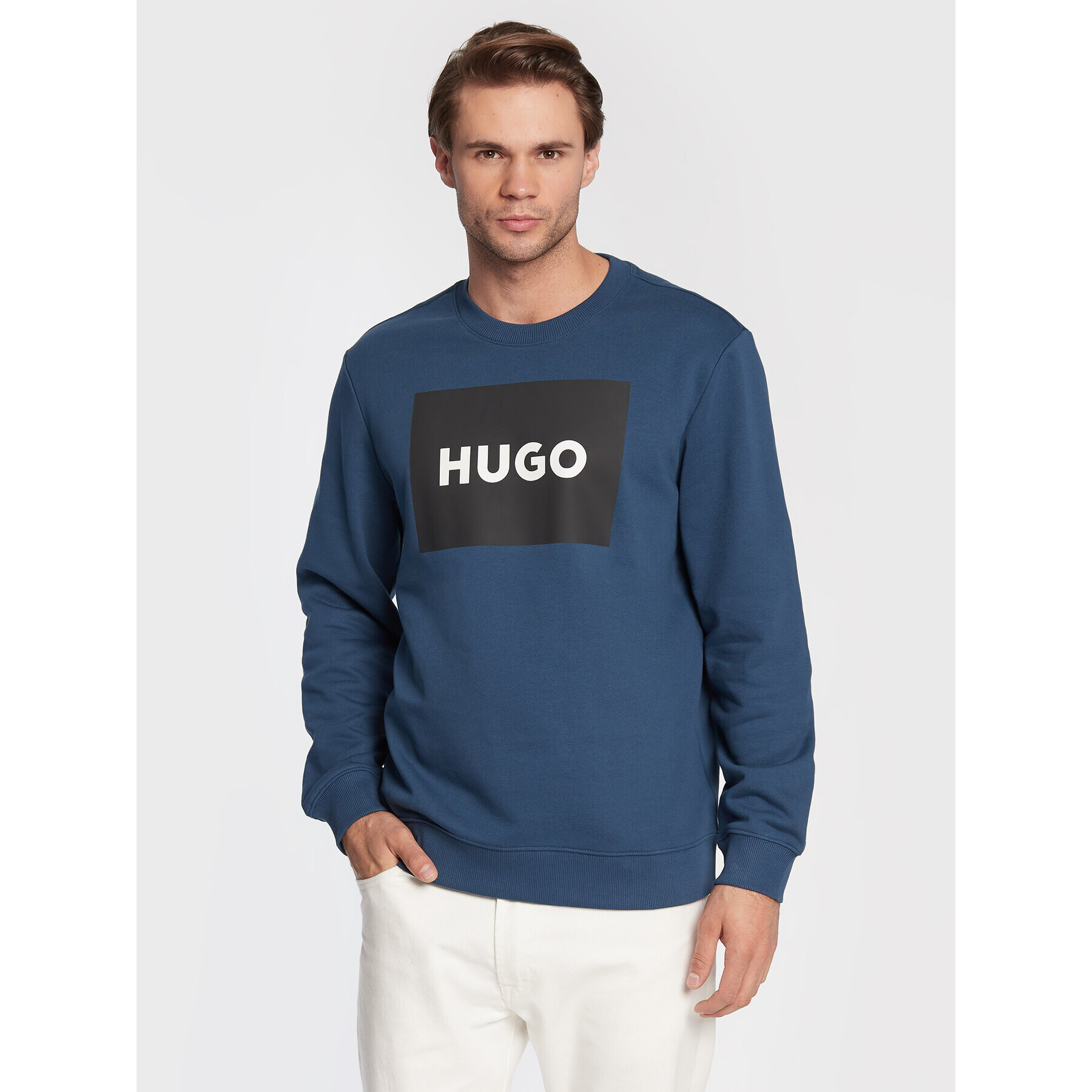 Hugo Суитшърт Duragol222 50467944 Тъмносин Regular Fit - Pepit.bg