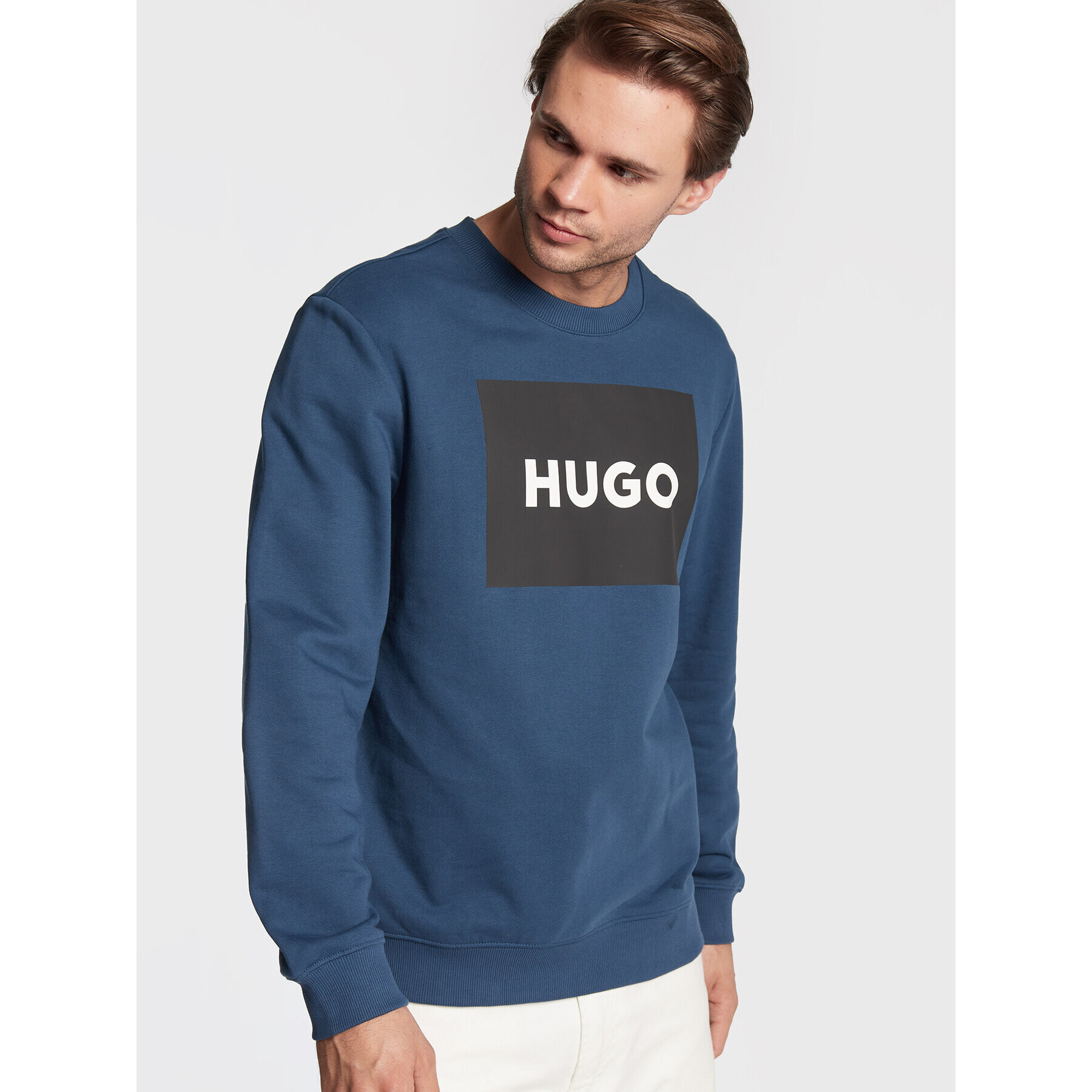 Hugo Суитшърт Duragol222 50467944 Тъмносин Regular Fit - Pepit.bg