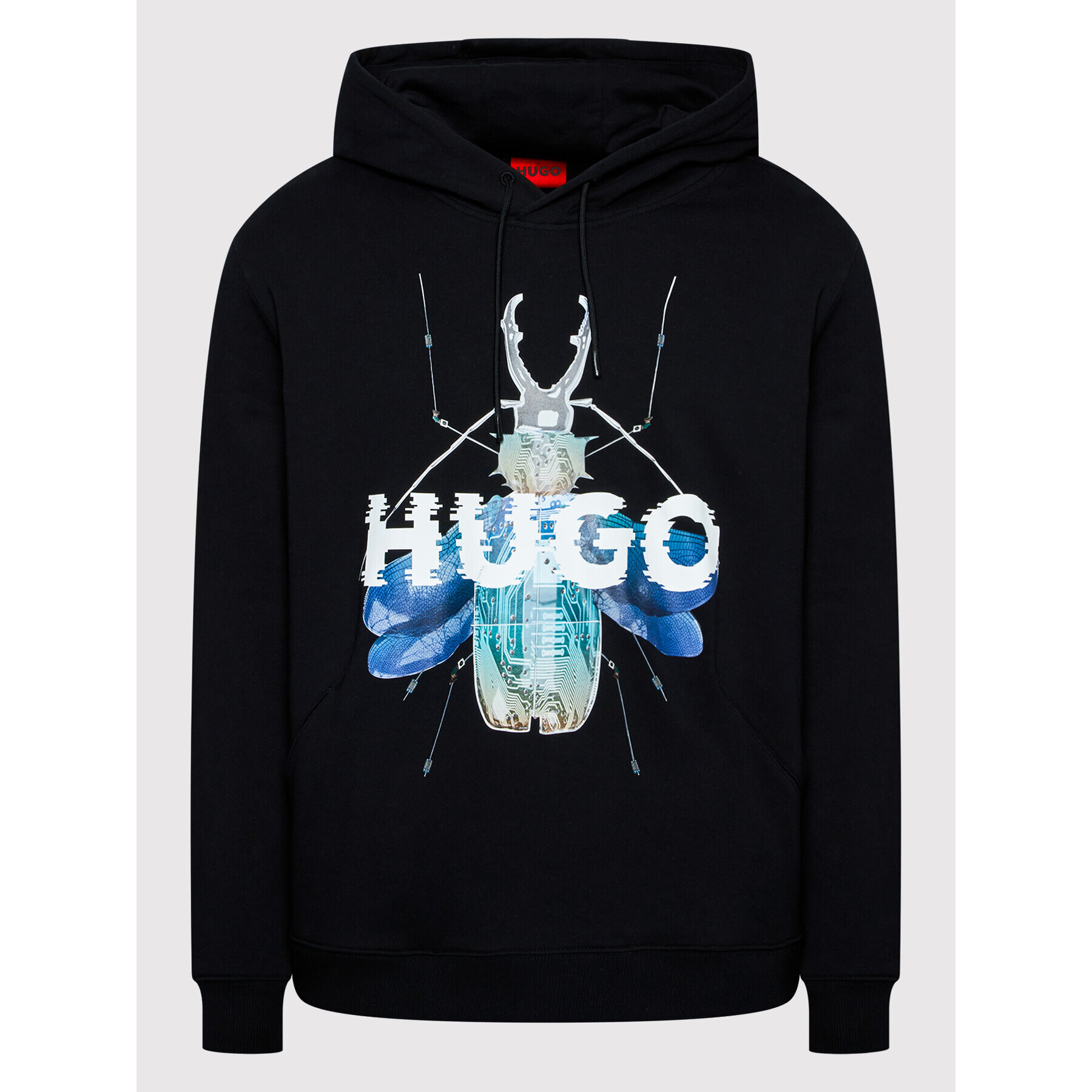 Hugo Суитшърт Dyberbug 50465373 Черен Regular Fit - Pepit.bg