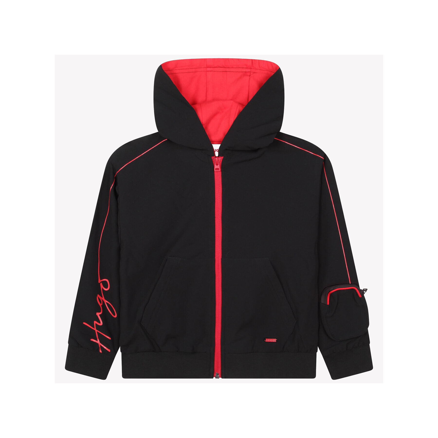 Hugo Суитшърт G25124 D Черен Regular Fit - Pepit.bg