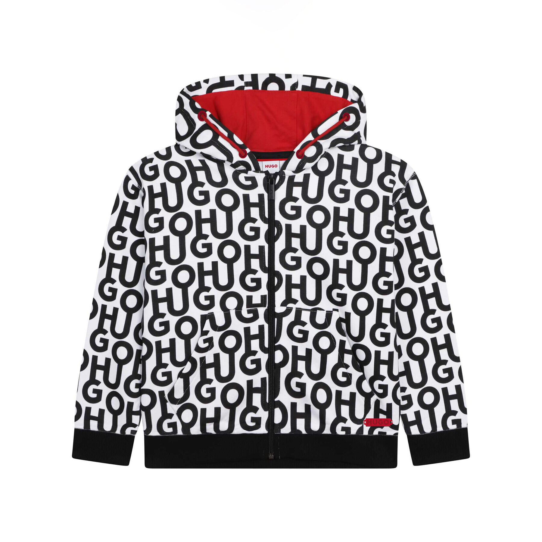 Hugo Суитшърт G25127 S Бял Regular Fit - Pepit.bg