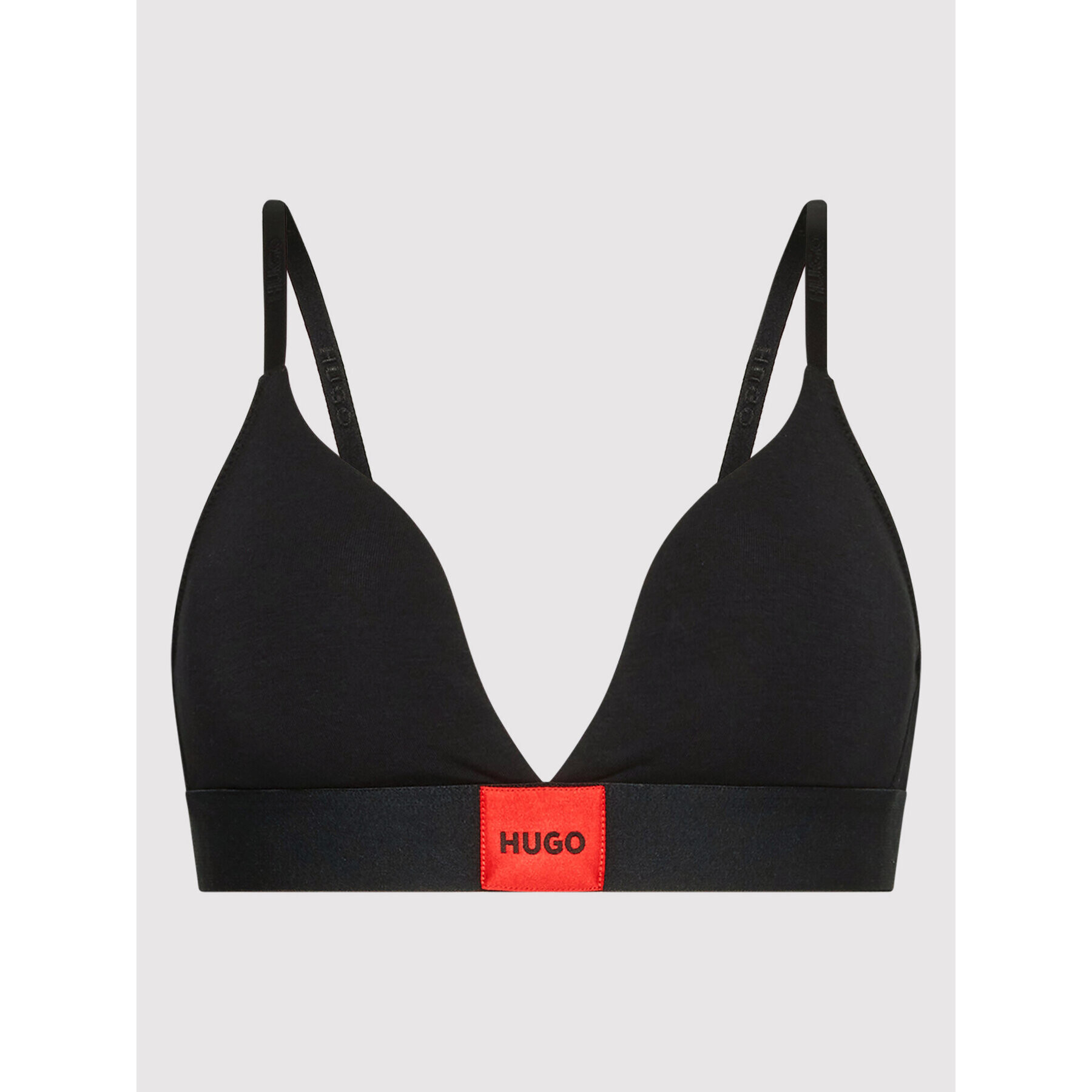 Hugo Сутиен бралет Triangle Red Label 50469647 Черен - Pepit.bg