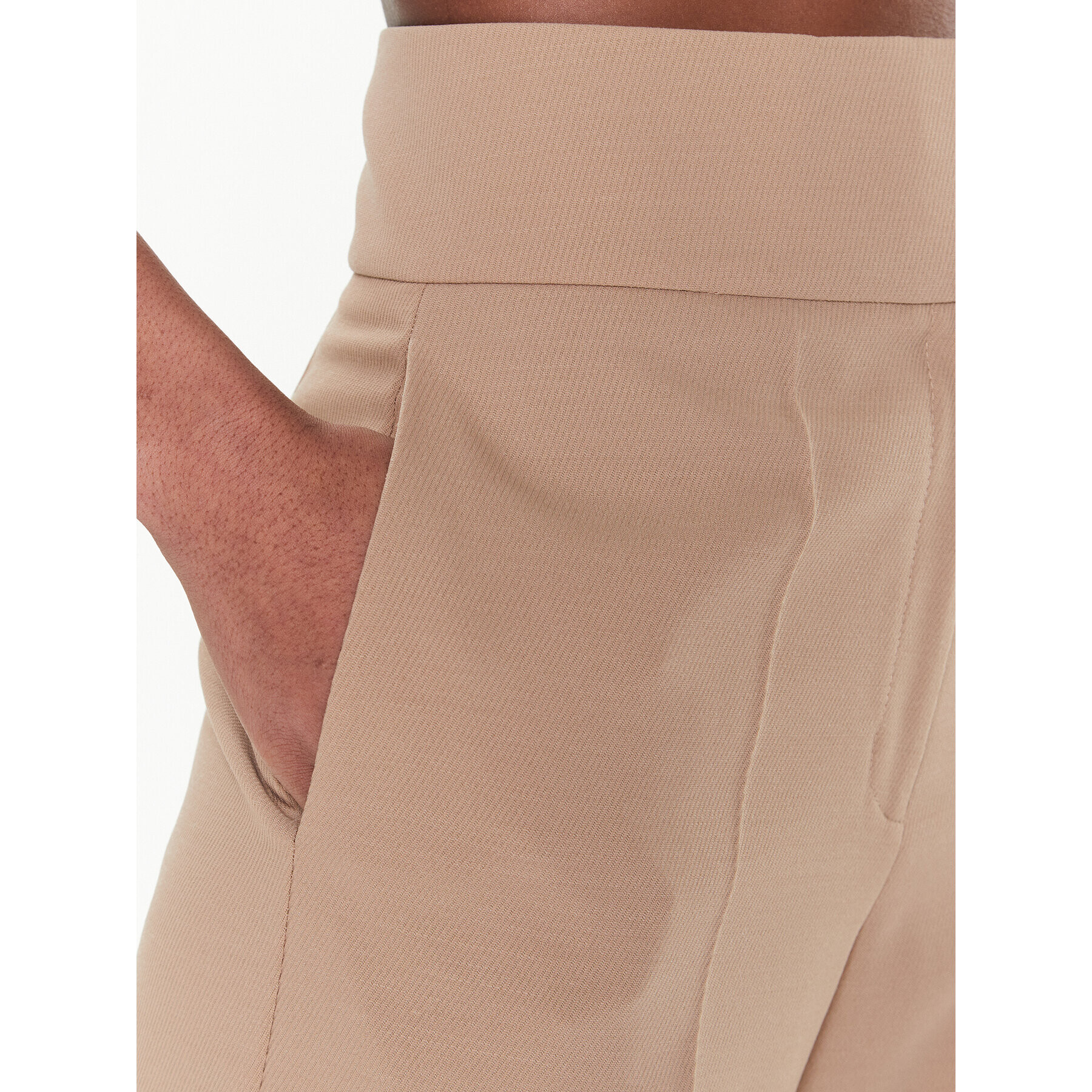 Hugo Текстилни панталони 50485638 Кафяв Regular Fit - Pepit.bg