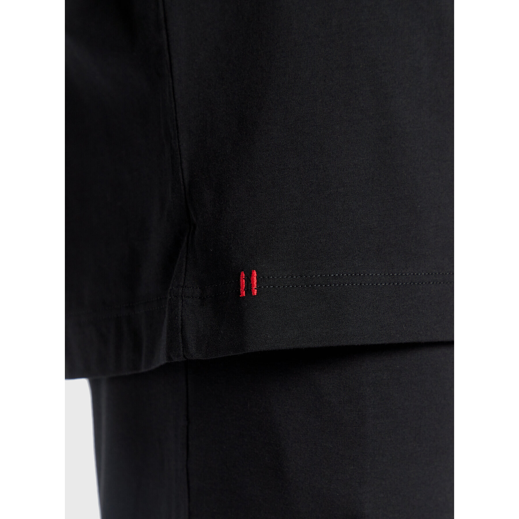 Hugo Тениска с дълъг ръкав Unite 50478917 Черен Regular Fit - Pepit.bg