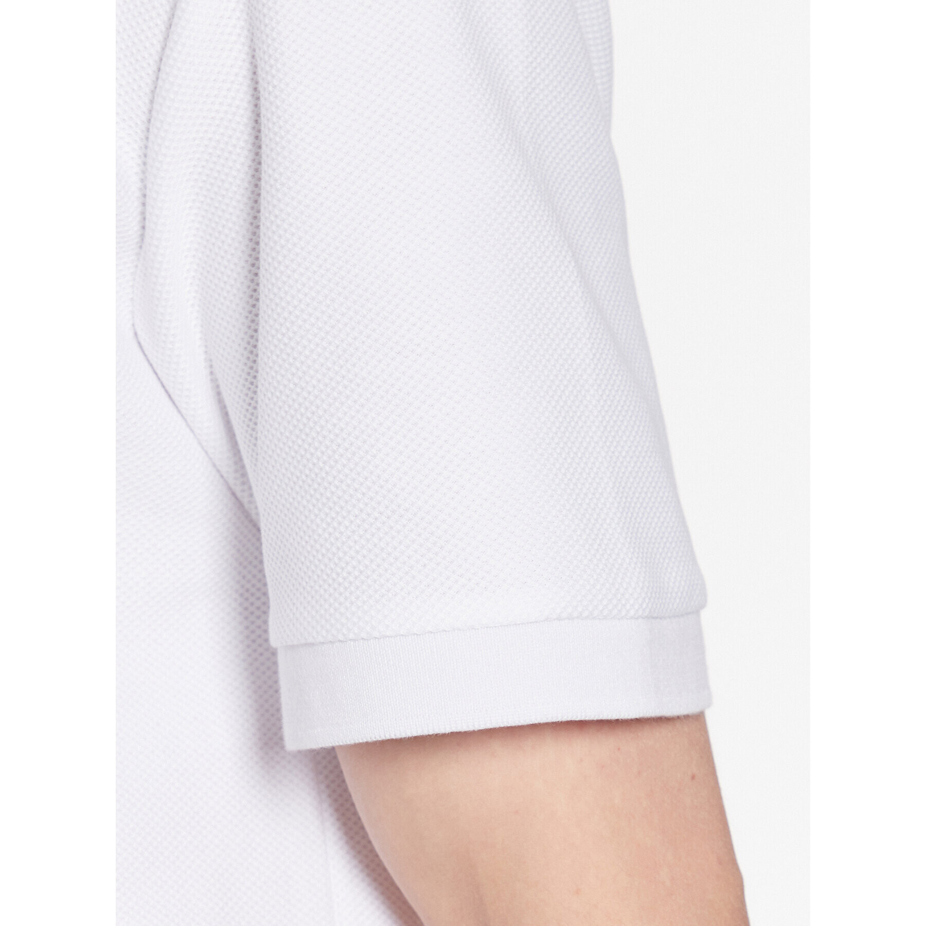 Hugo Тениска с яка и копчета 50488854 Бял Regular Fit - Pepit.bg