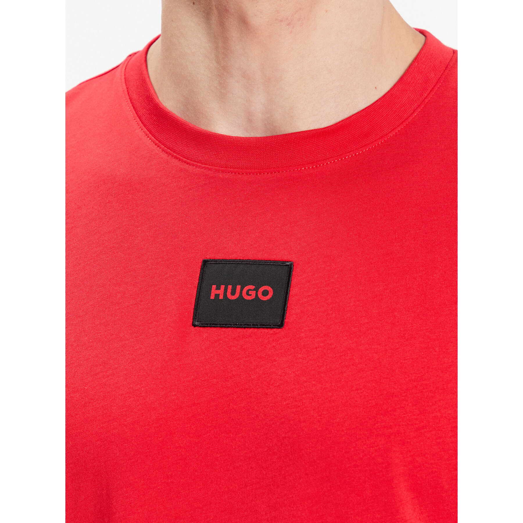 Hugo Тишърт Diragolino212 50447978 Червен Regular Fit - Pepit.bg