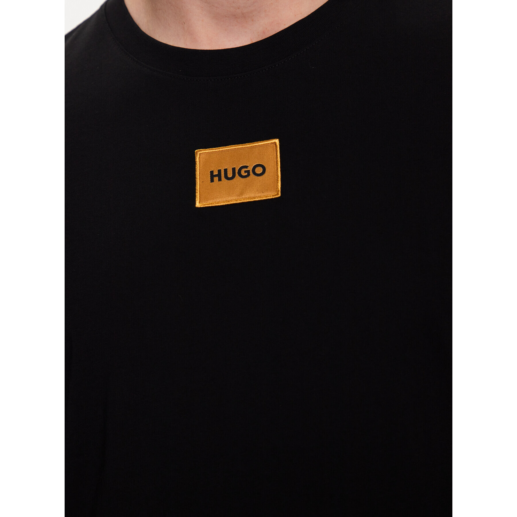 Hugo Тишърт 50484698 Черен Regular Fit - Pepit.bg