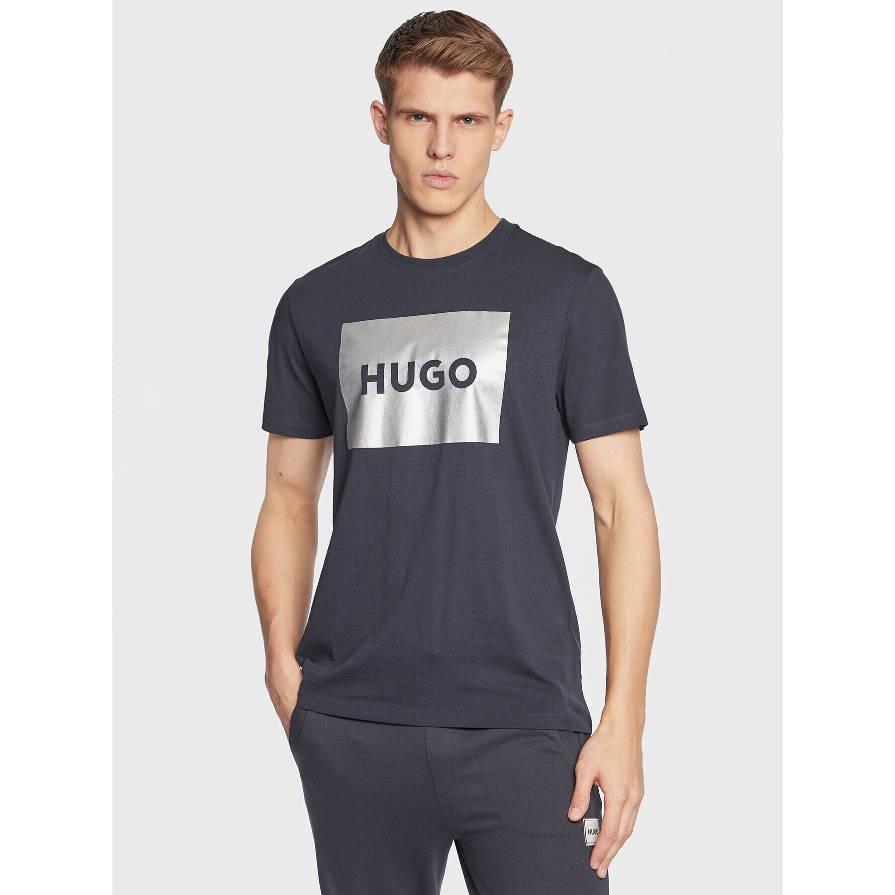 Hugo Тишърт 50484783 Син Regular Fit - Pepit.bg