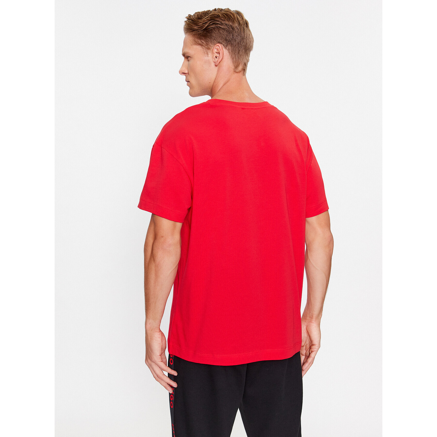 Hugo Тишърт 50493057 Червен Relaxed Fit - Pepit.bg