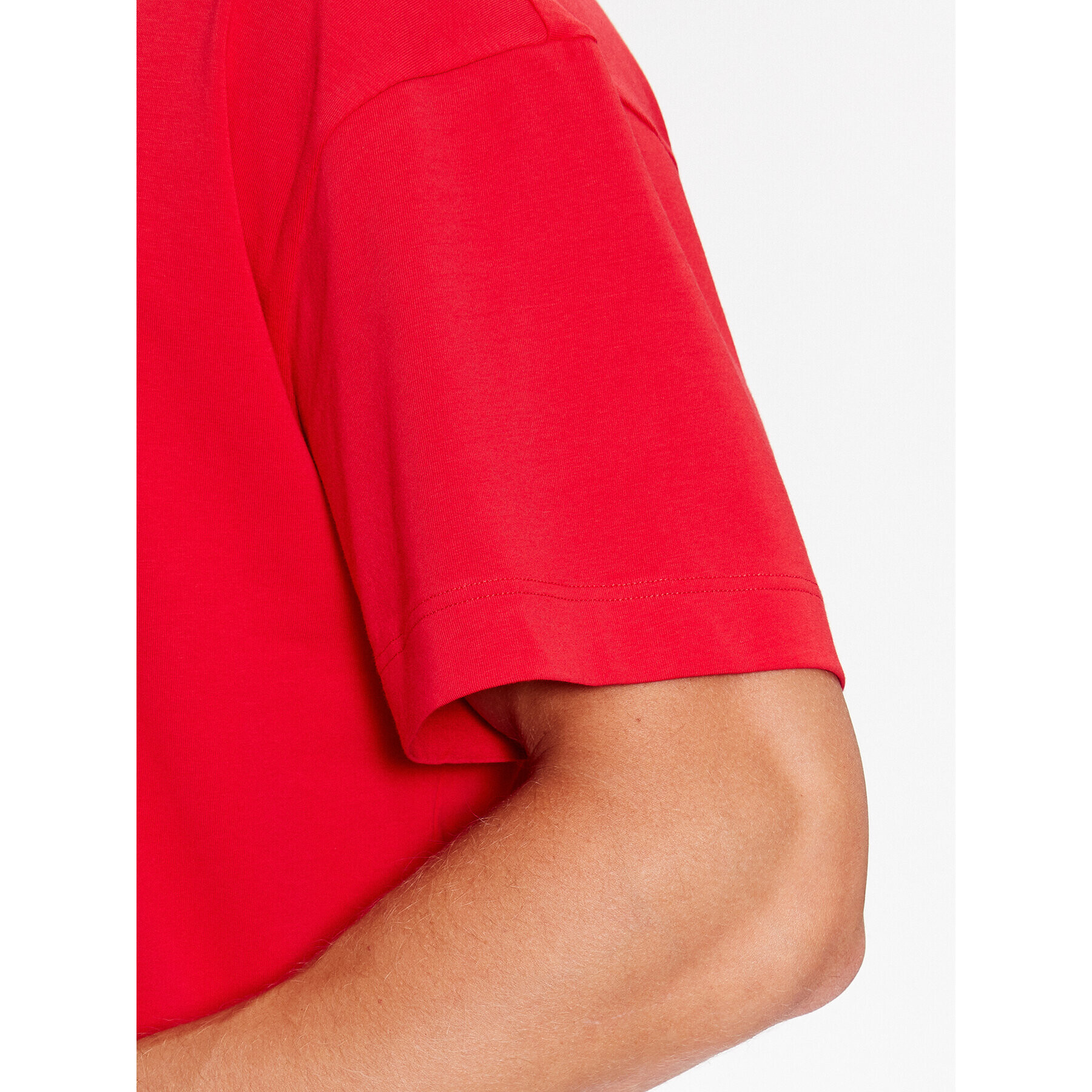 Hugo Тишърт 50493057 Червен Relaxed Fit - Pepit.bg