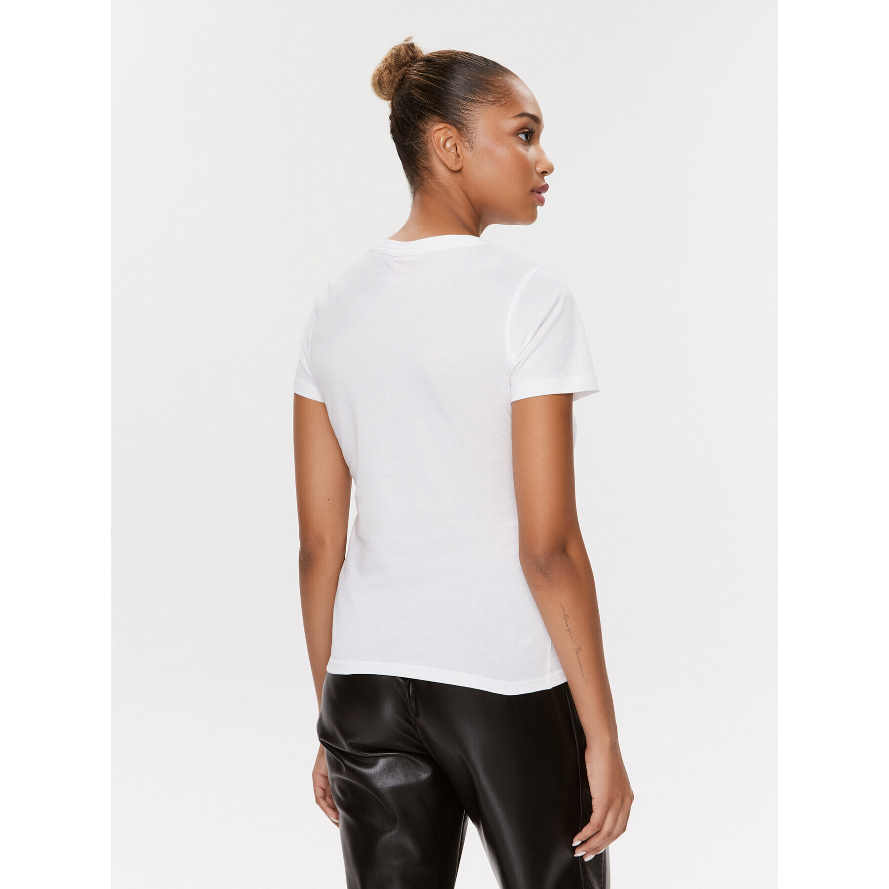 Hugo Тишърт 50512095 Бял Regular Fit - Pepit.bg