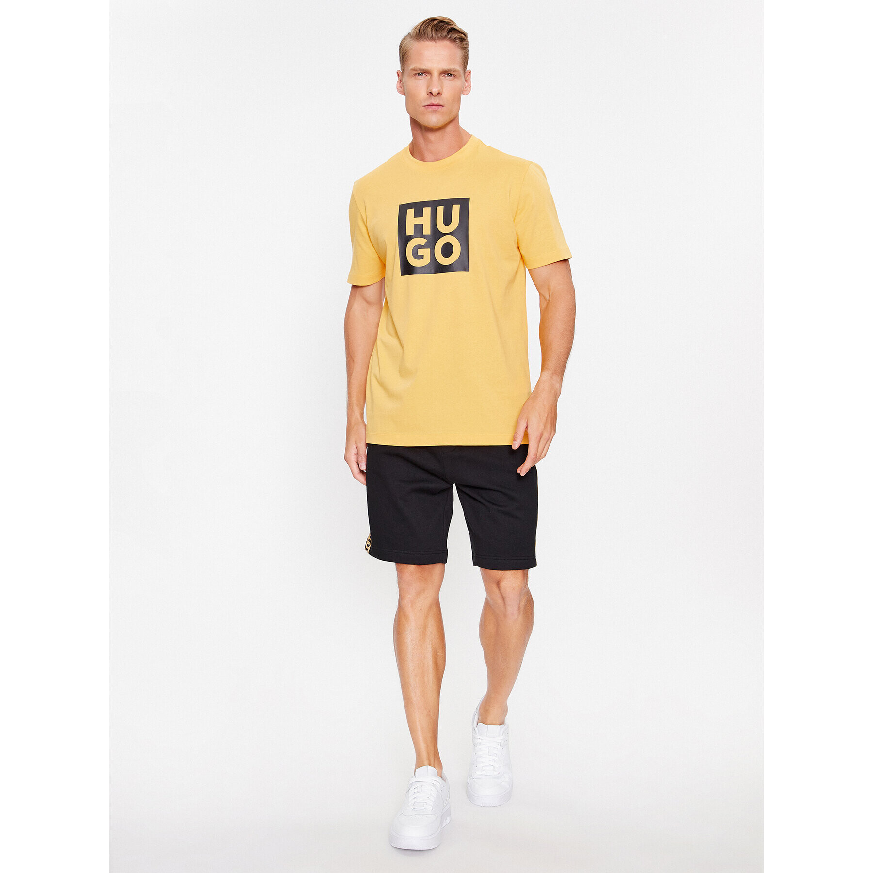 Hugo Тишърт Daltor 50473891 Тъмносин Regular Fit - Pepit.bg