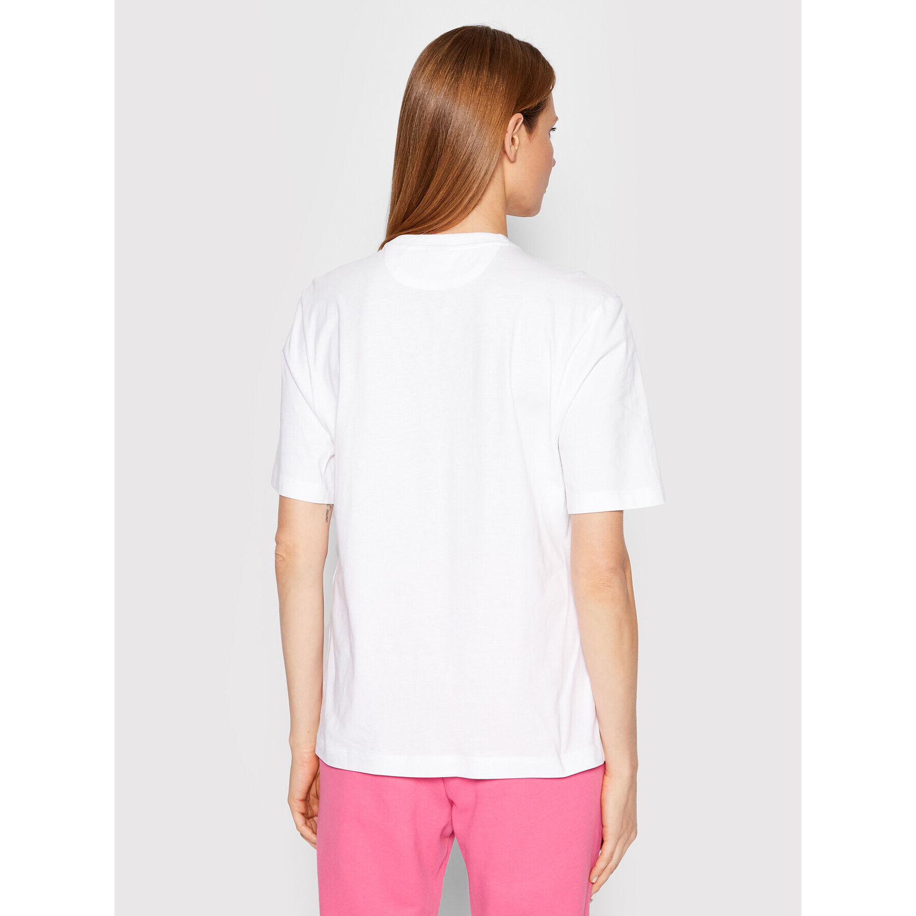 Hugo Тишърт Dashire 50474497 Бял Relaxed Fit - Pepit.bg