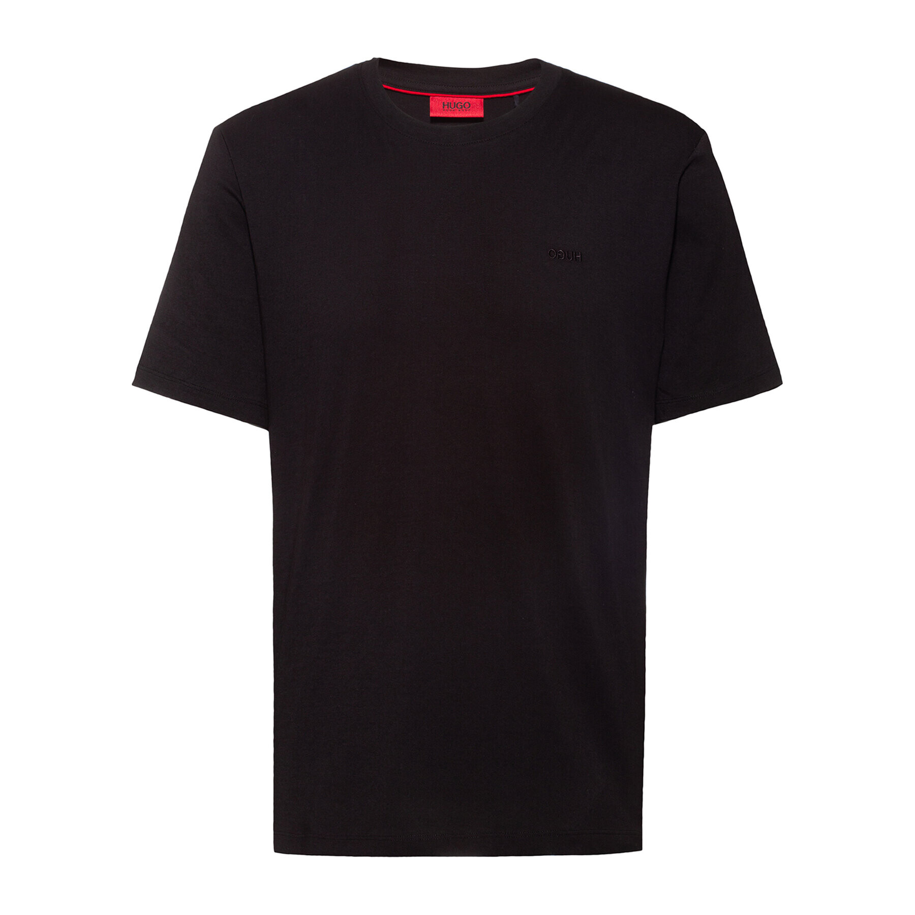 Hugo Тишърт Dero211 50442898 Черен Regular Fit - Pepit.bg