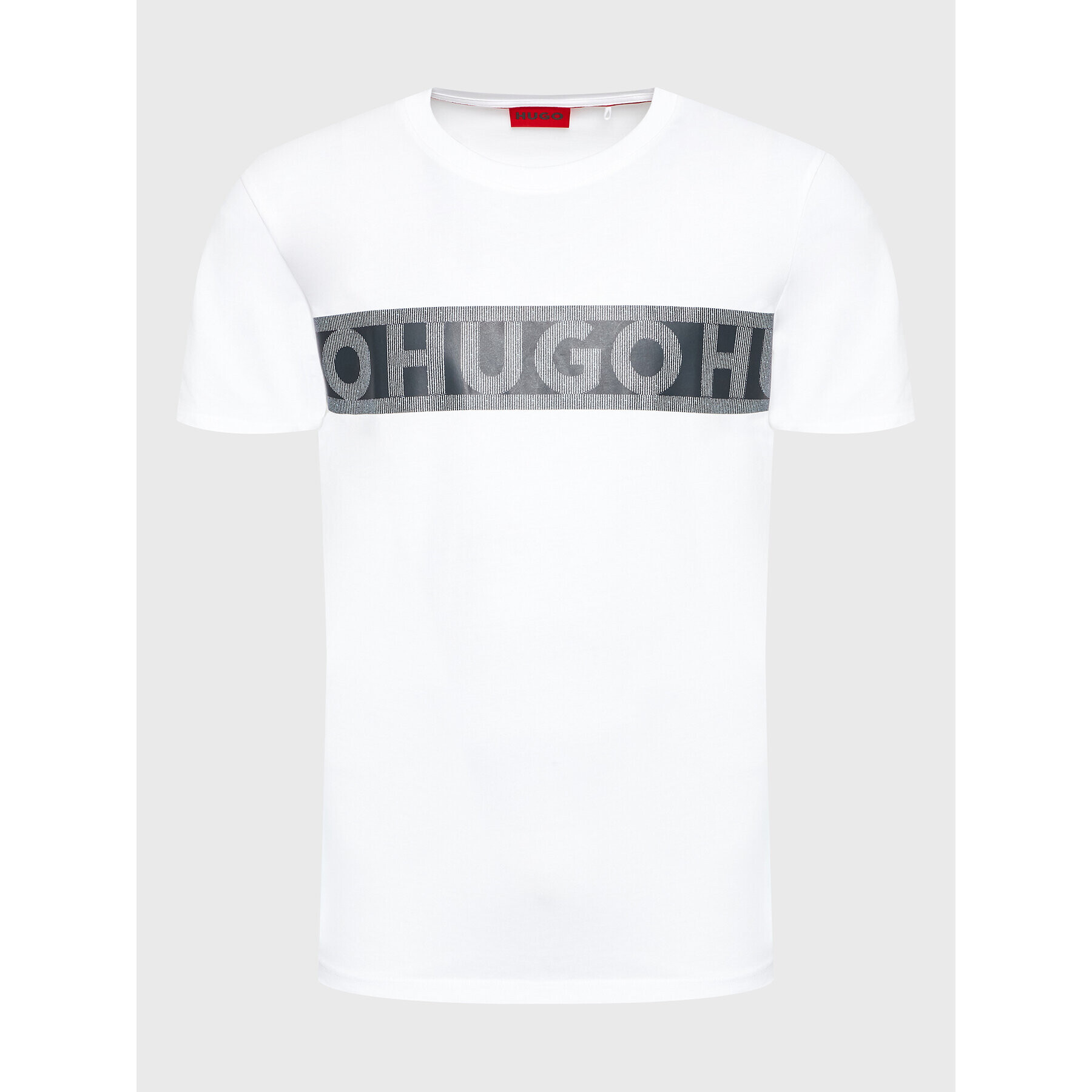 Hugo Тишърт Dinotto 50475339 Бял Regular Fit - Pepit.bg