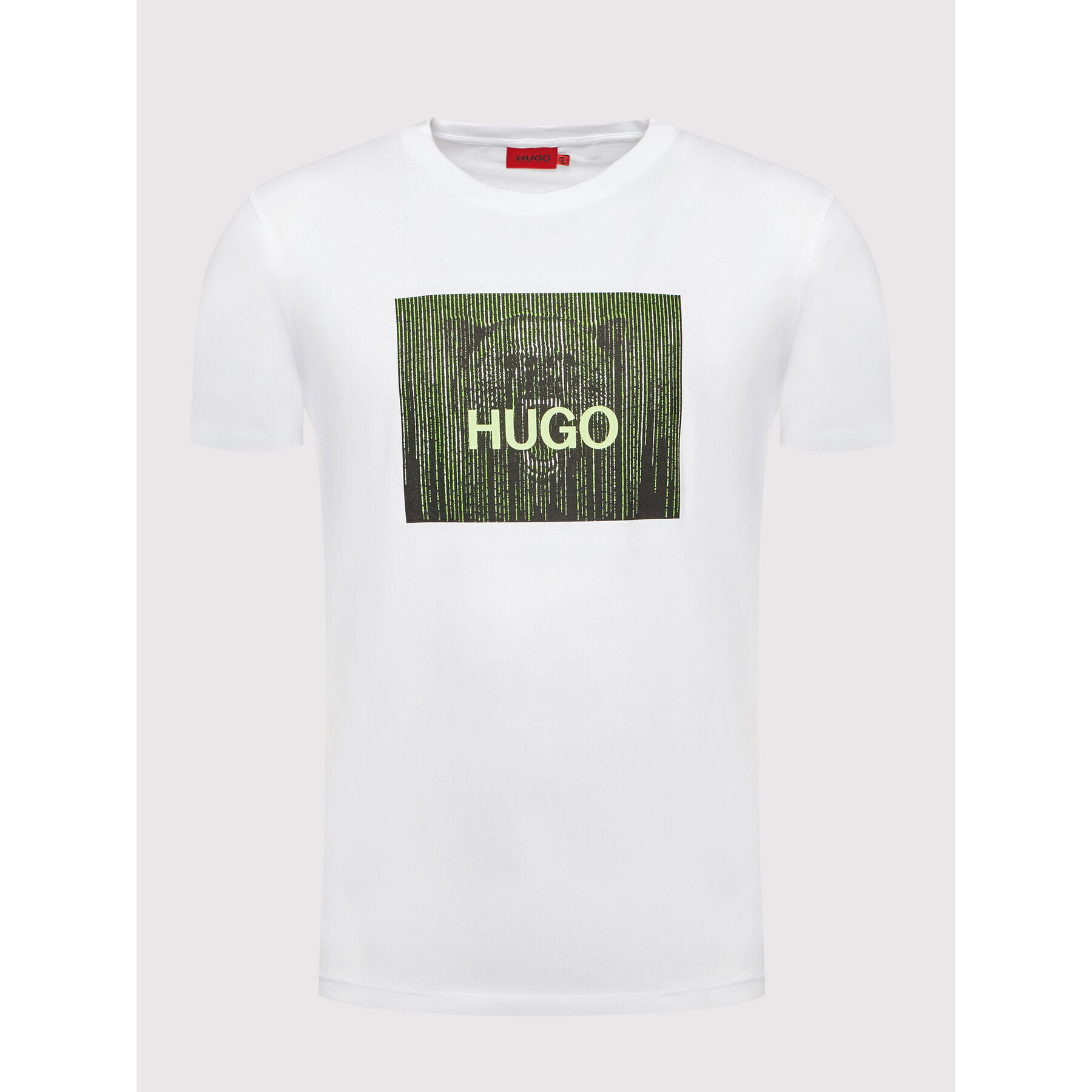 Hugo Тишърт Dintage 50463214 Бял Regular Fit - Pepit.bg