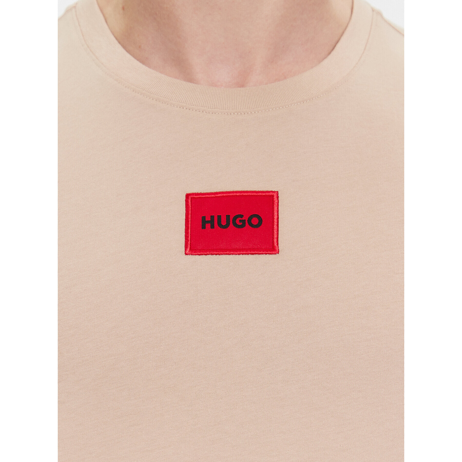 Hugo Тишърт Diragolino212 50447978 Бежов Regular Fit - Pepit.bg